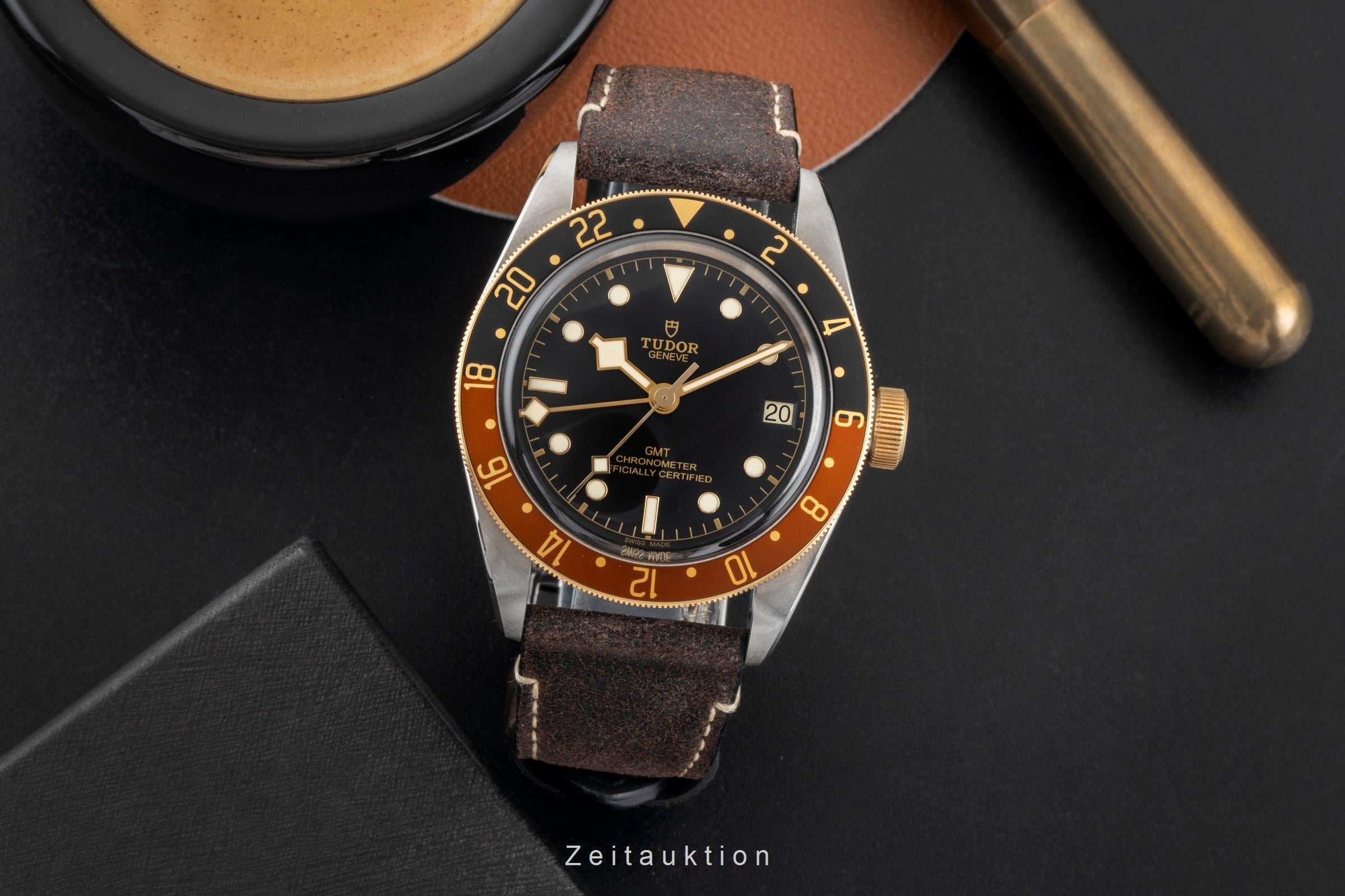 Tudor Black Bay acero / oro automático reloj para caballeros M79833MN-0003 LP: 5260EUR  [2604309]