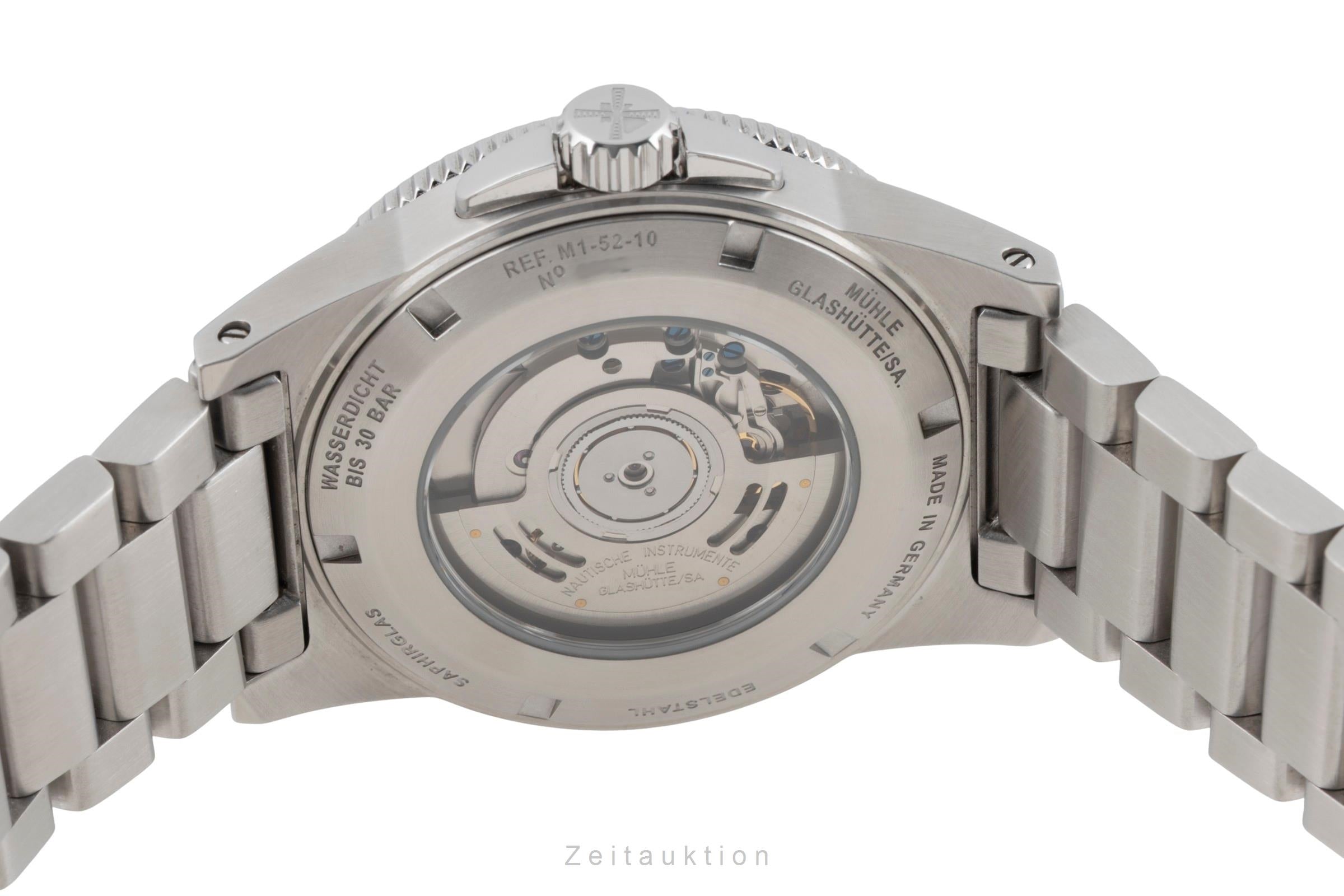 Mühle Sportivo Travel GMT Automatik Stahl Ref. M1-52-13 MB B&P 2025 NP: 2950,- € [2604311]
