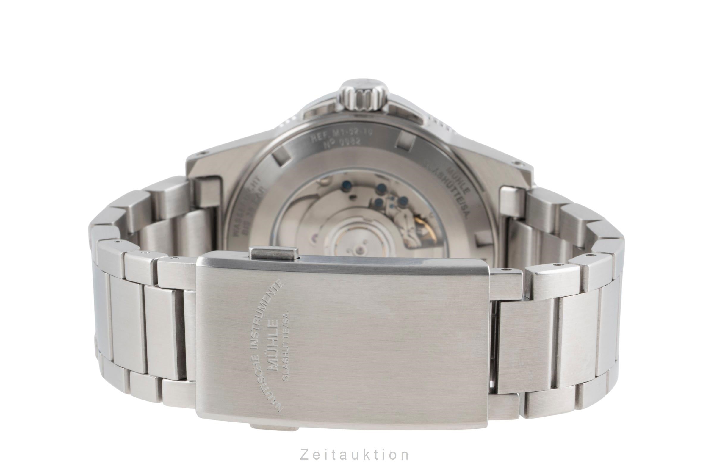 Mühle Sportivo Travel GMT Automatik Stahl Ref. M1-52-13 MB B&P 2025 NP: 2950,- € [2604311]