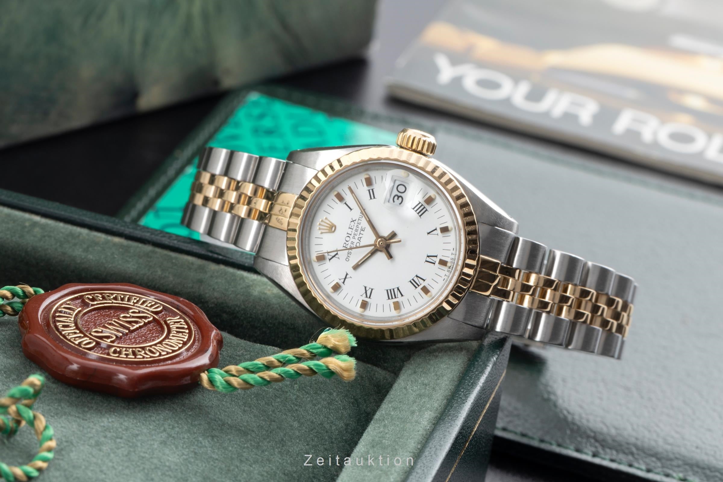 Rolex Lady Date steel / gold automatic women's watch 6917 Vintage  [2604313]