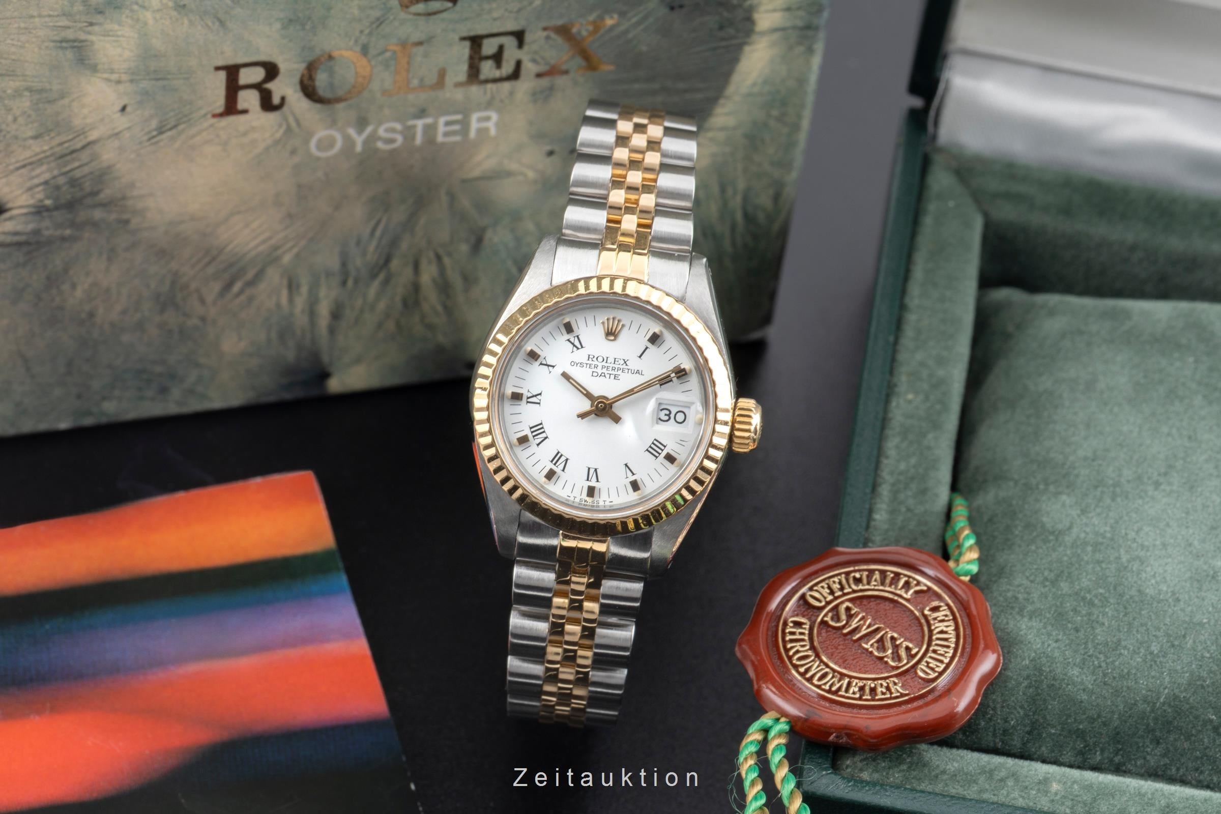Rolex Lady Date steel / gold automatic women's watch 6917 Vintage  [2604313]