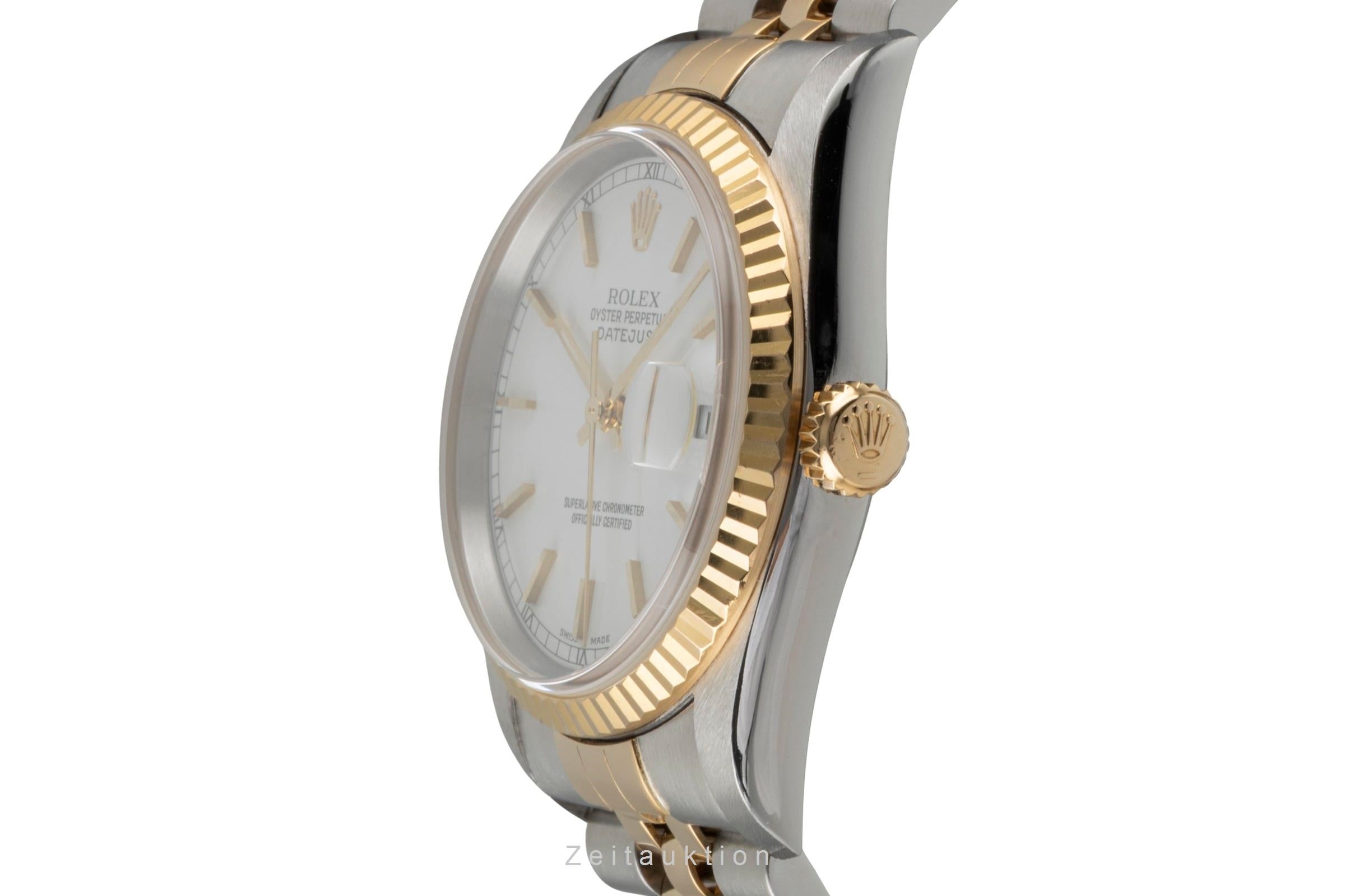 Rolex Datejust acero / oro automático reloj para caballeros 16233 LP: 15350EUR  [2604314]