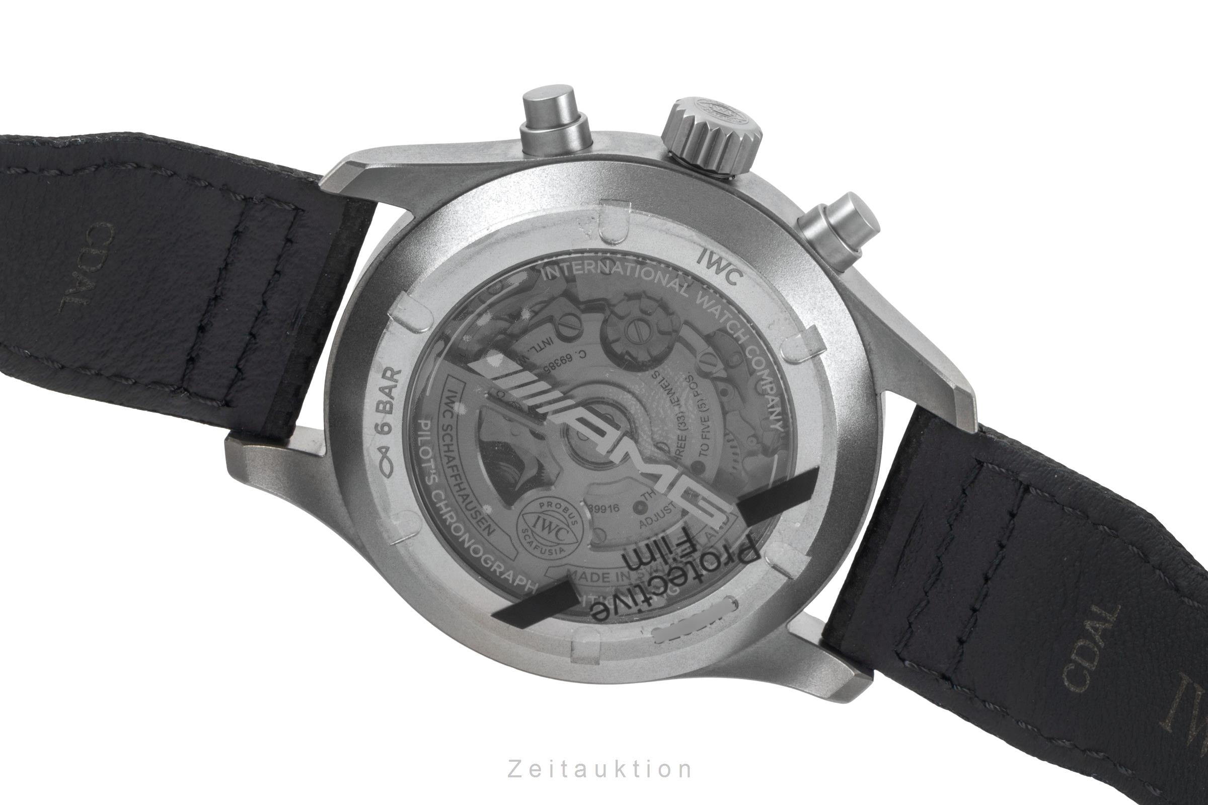 IWC Fliegerchronograph cronógrafo titanio automático reloj para caballeros IW377903  [2604315]