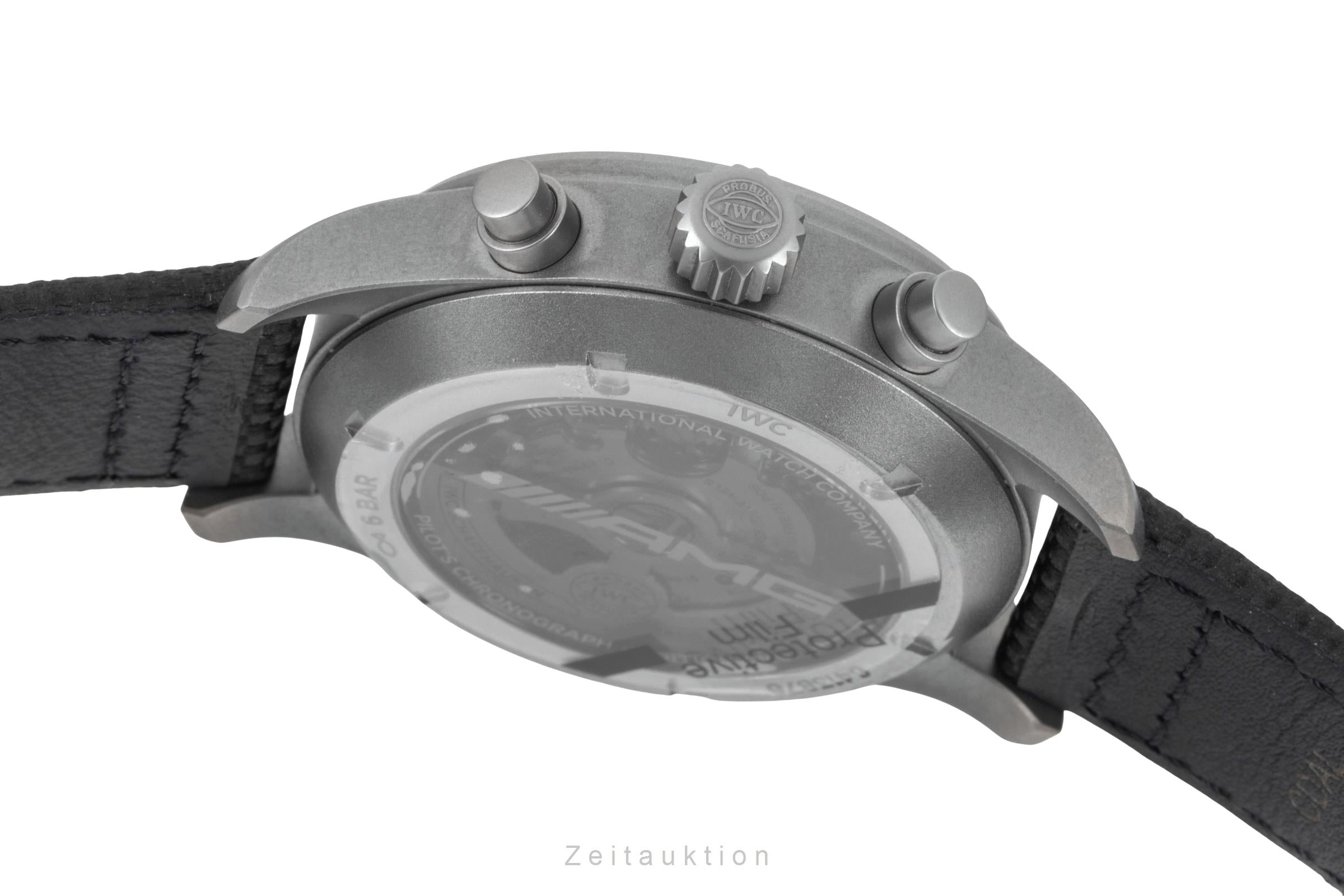 IWC Fliegerchronograph cronógrafo titanio automático reloj para caballeros IW377903  [2604315]