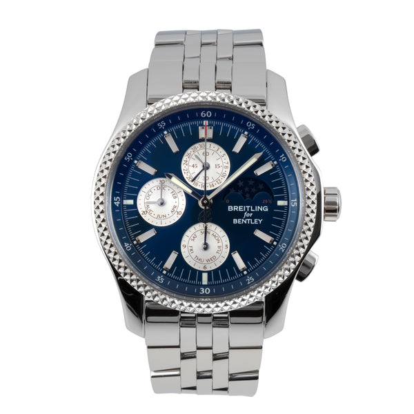 Breitling Bentley Mark VI chronograph steel / platinium automatic men's watch P19362  [2604316]