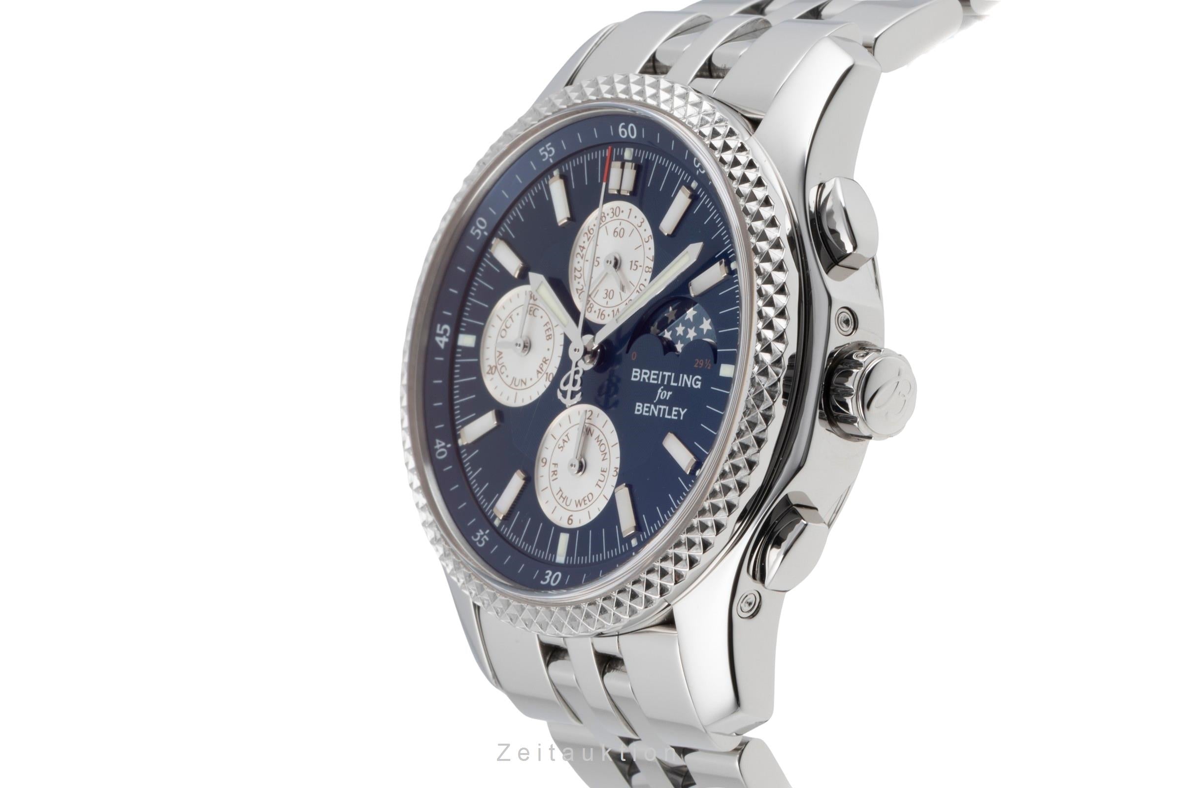 Breitling Bentley Mark VI chronograph steel / platinium automatic men's watch P19362  [2604316]