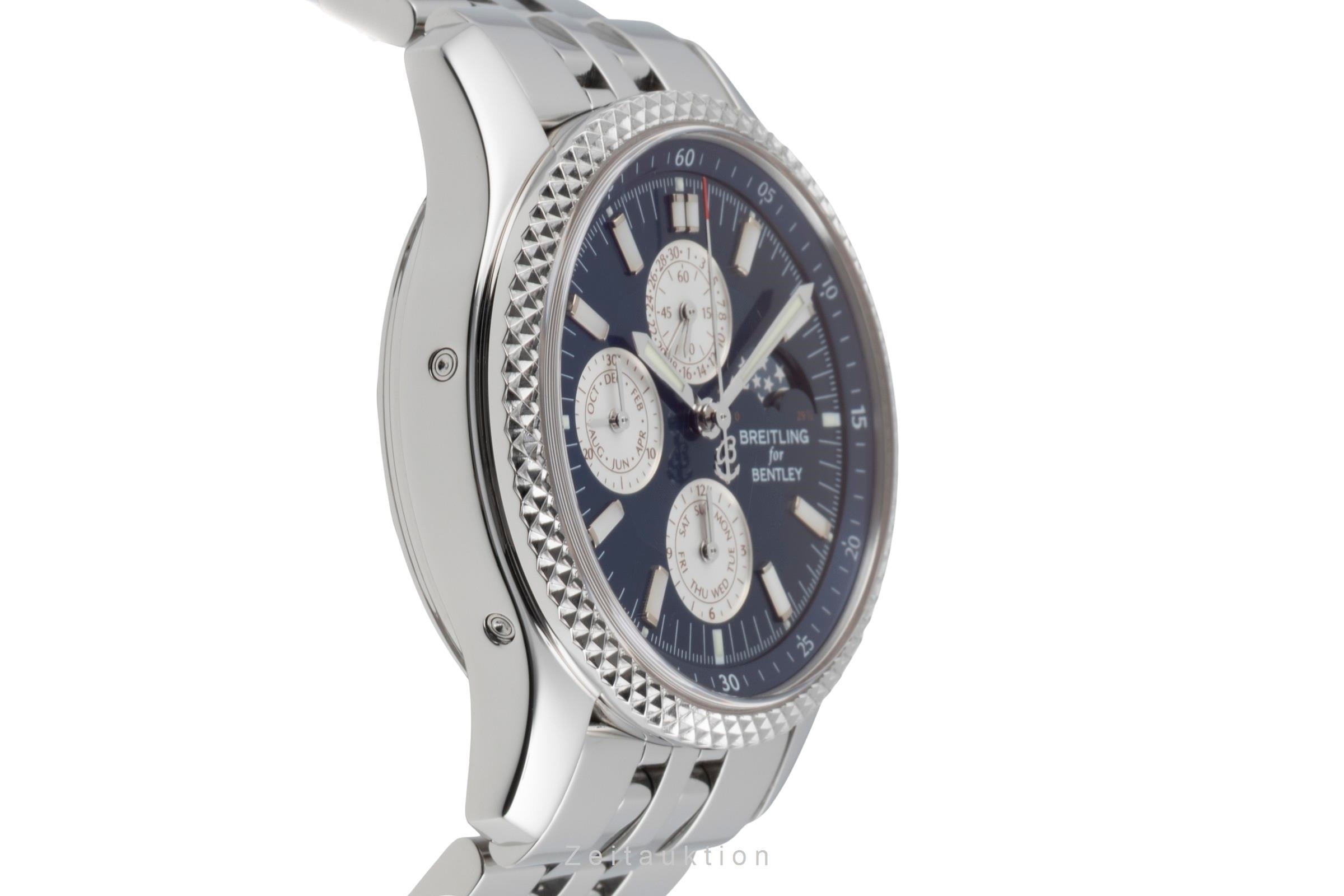 Breitling Bentley Mark VI chronograph steel / platinium automatic men's watch P19362  [2604316]