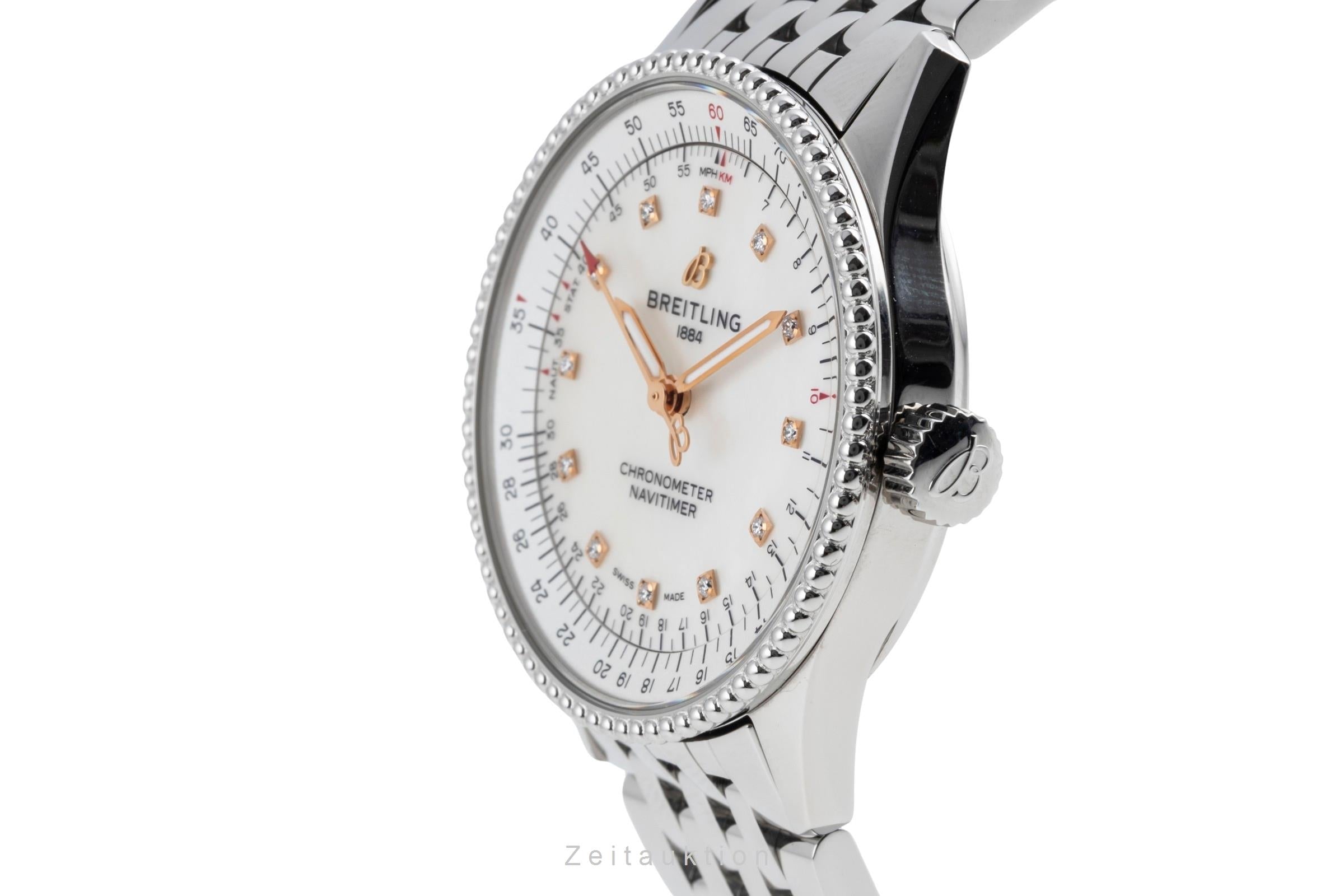 Breitling Navitimer acero automático reloj para damas  A17395  [2604317]