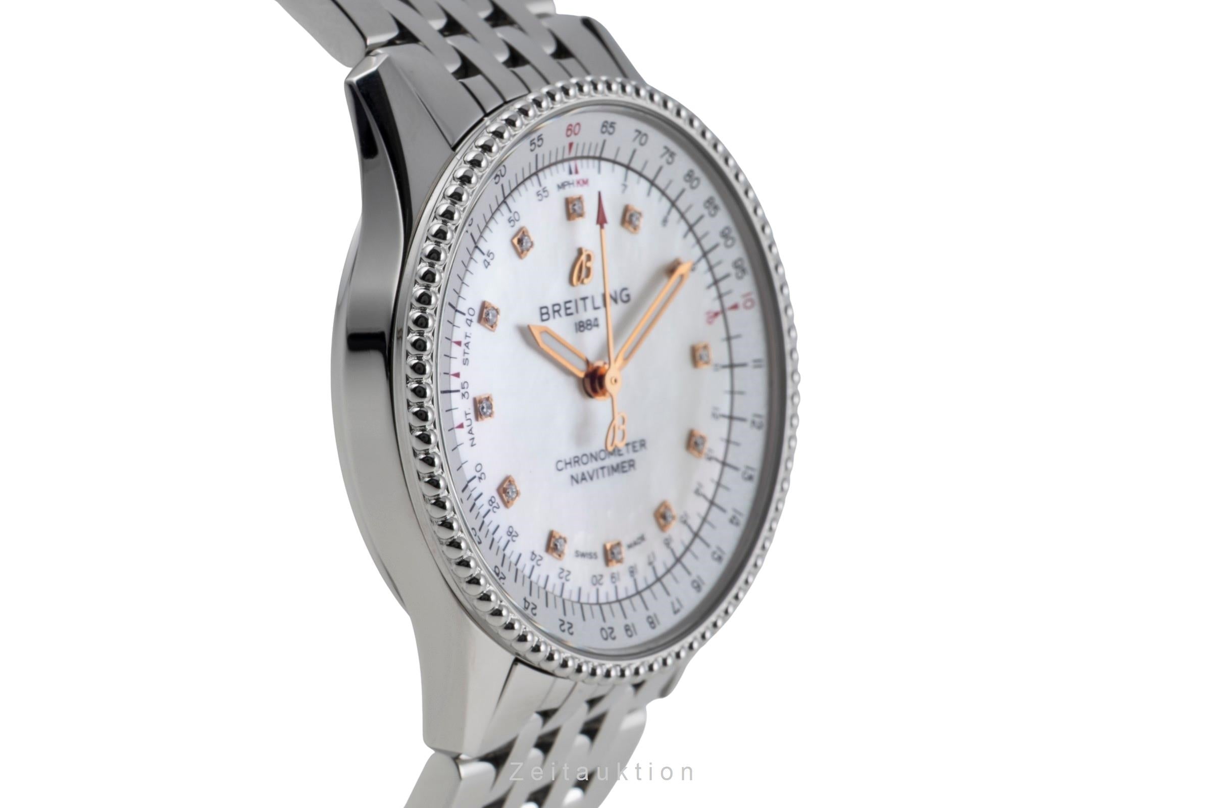 Breitling Navitimer acero automático reloj para damas  A17395  [2604317]