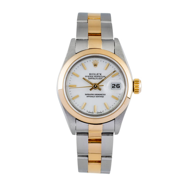 Rolex Lady Datejust acciaio / oro automatismo orologio da donna 69163  [2604319]