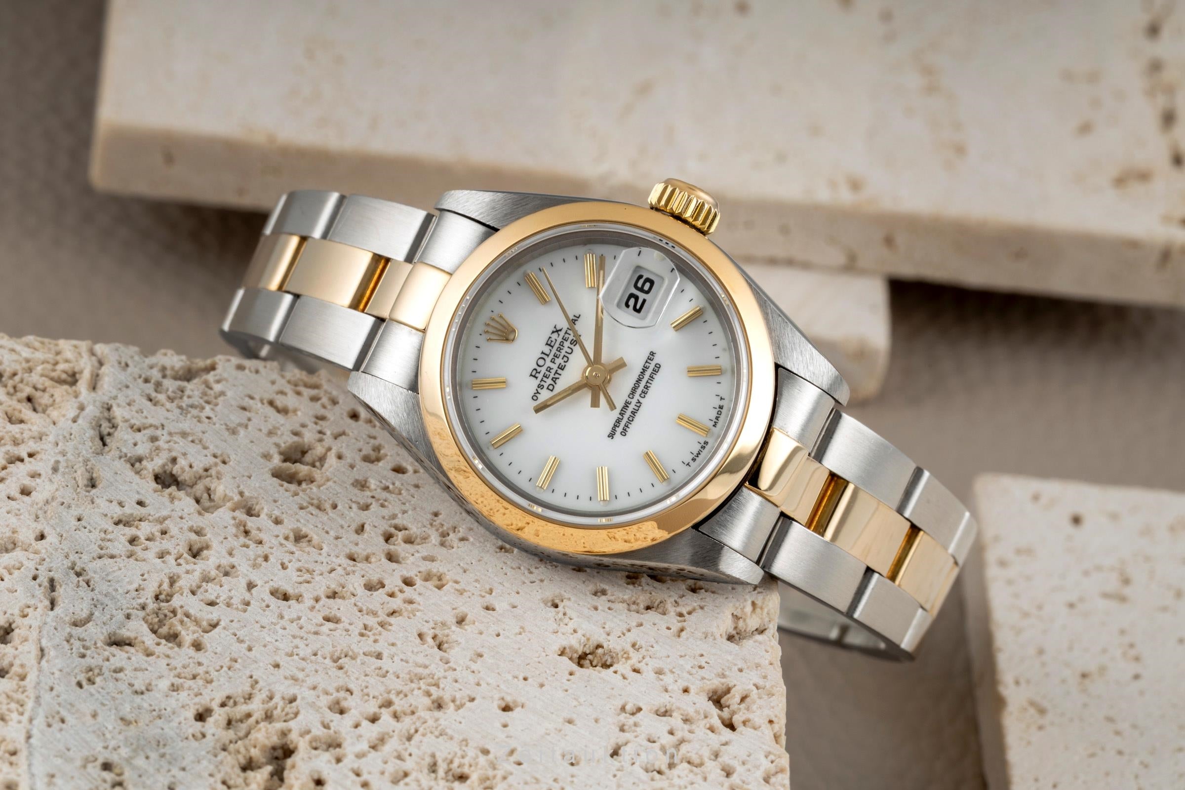 Rolex Lady Datejust acciaio / oro automatismo orologio da donna 69163  [2604319]