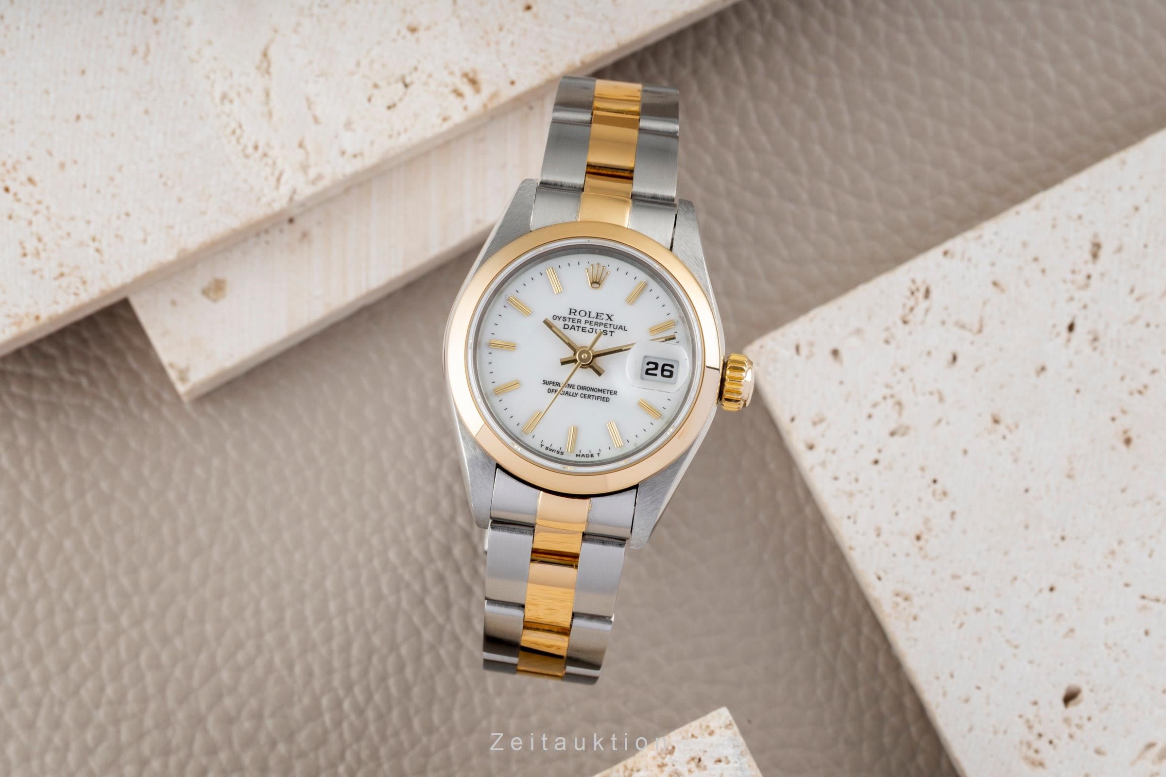 Rolex Lady Datejust acciaio / oro automatismo orologio da donna 69163  [2604319]
