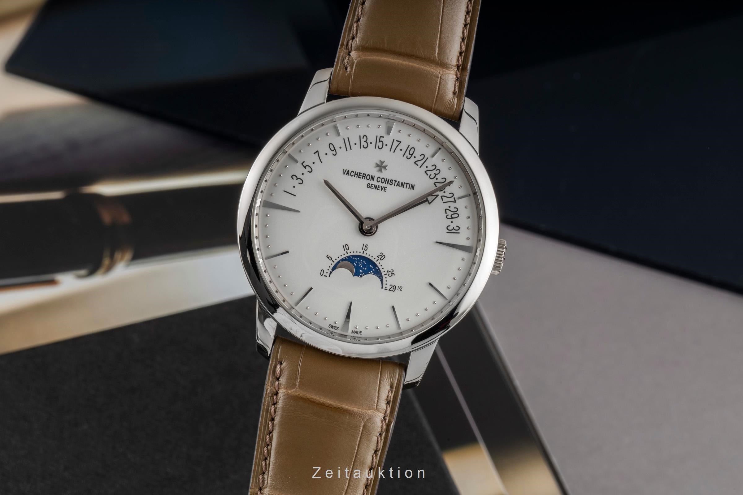 Vacheron & Constantin Patrimony oro bianco 18 ct automatismo orologio da uomo 4010 U LP: 56500EUR  [2604321]