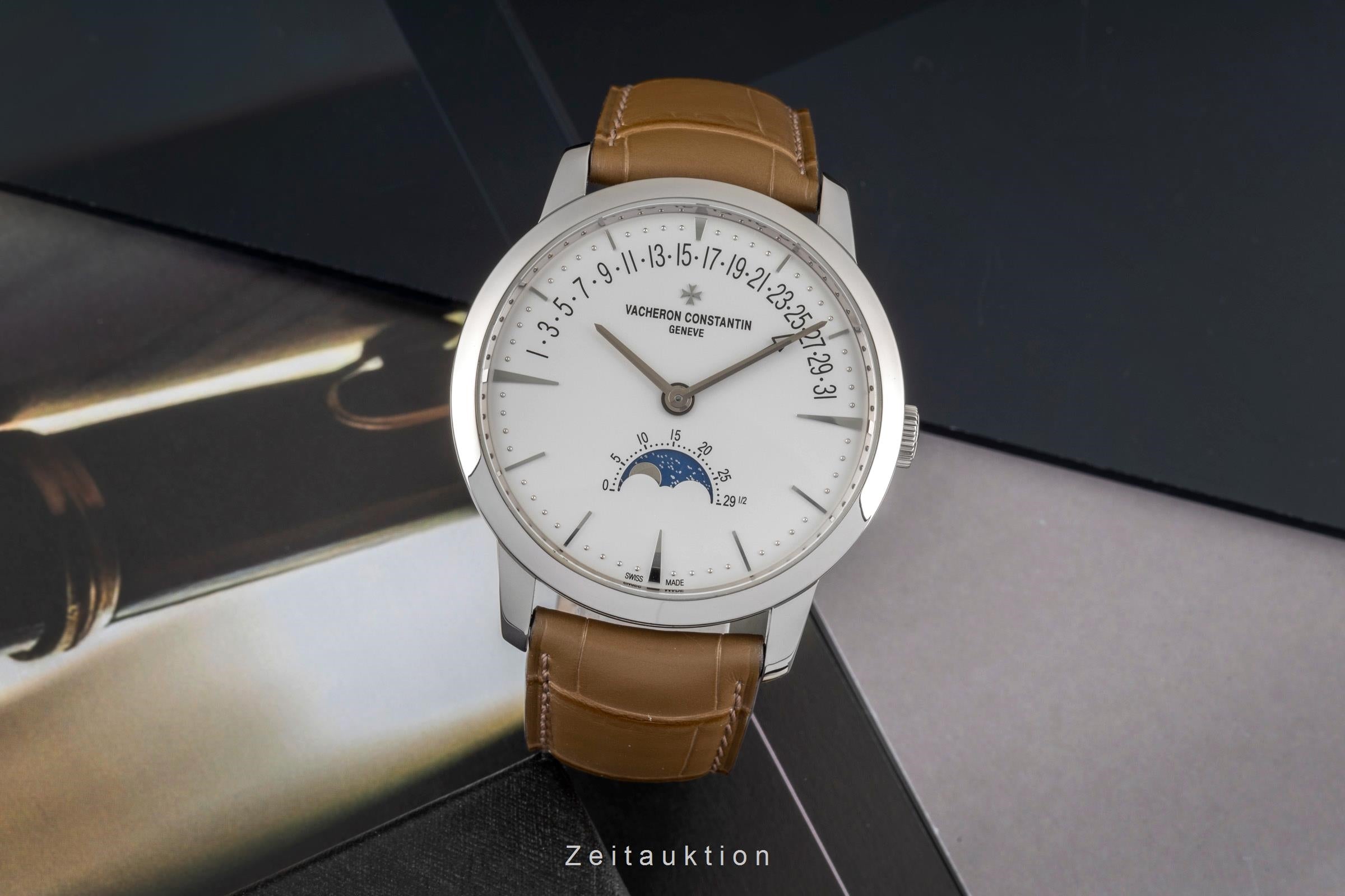 Vacheron & Constantin Patrimony oro bianco 18 ct automatismo orologio da uomo 4010 U LP: 56500EUR  [2604321]