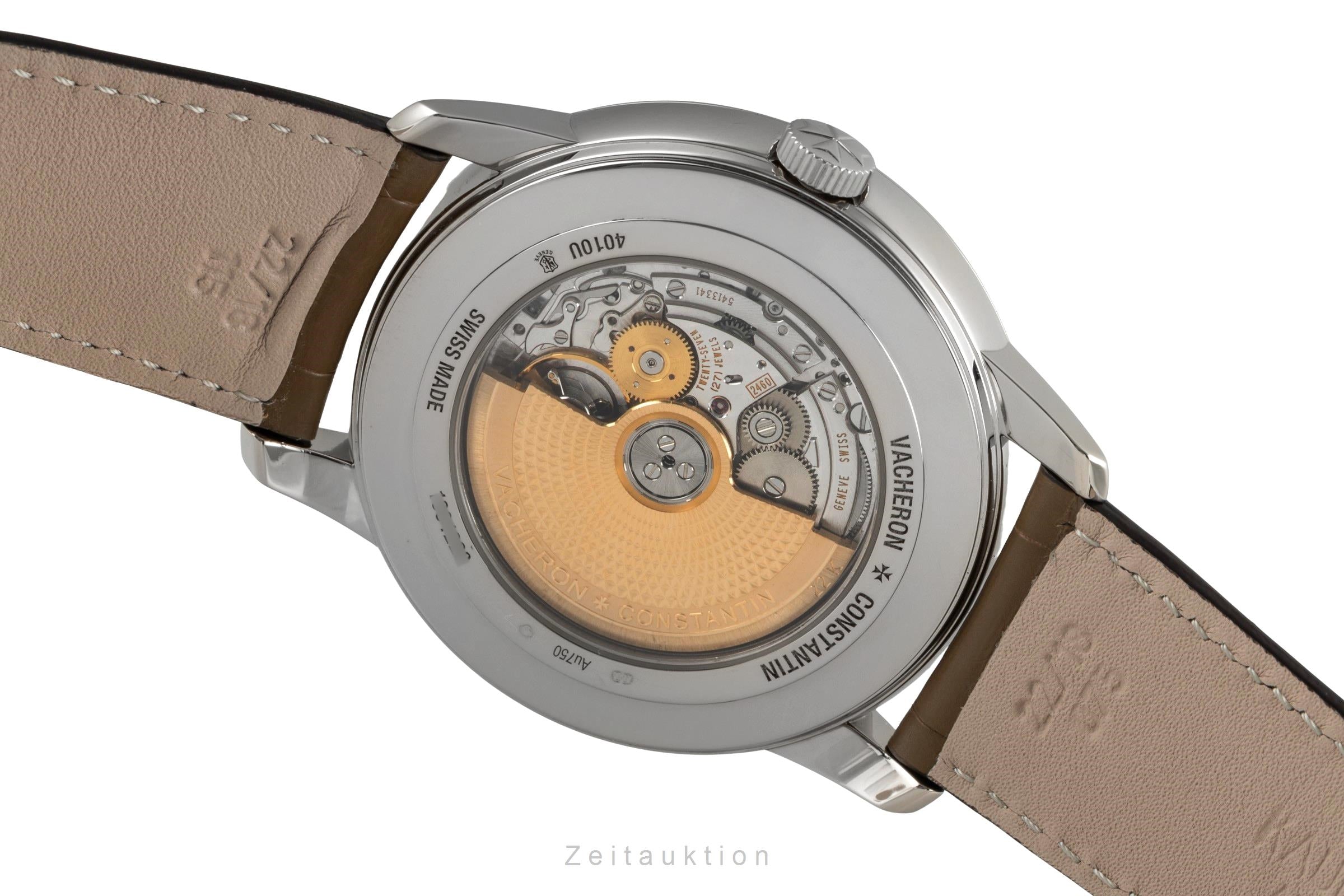 Vacheron & Constantin Patrimony oro bianco 18 ct automatismo orologio da uomo 4010 U LP: 56500EUR  [2604321]