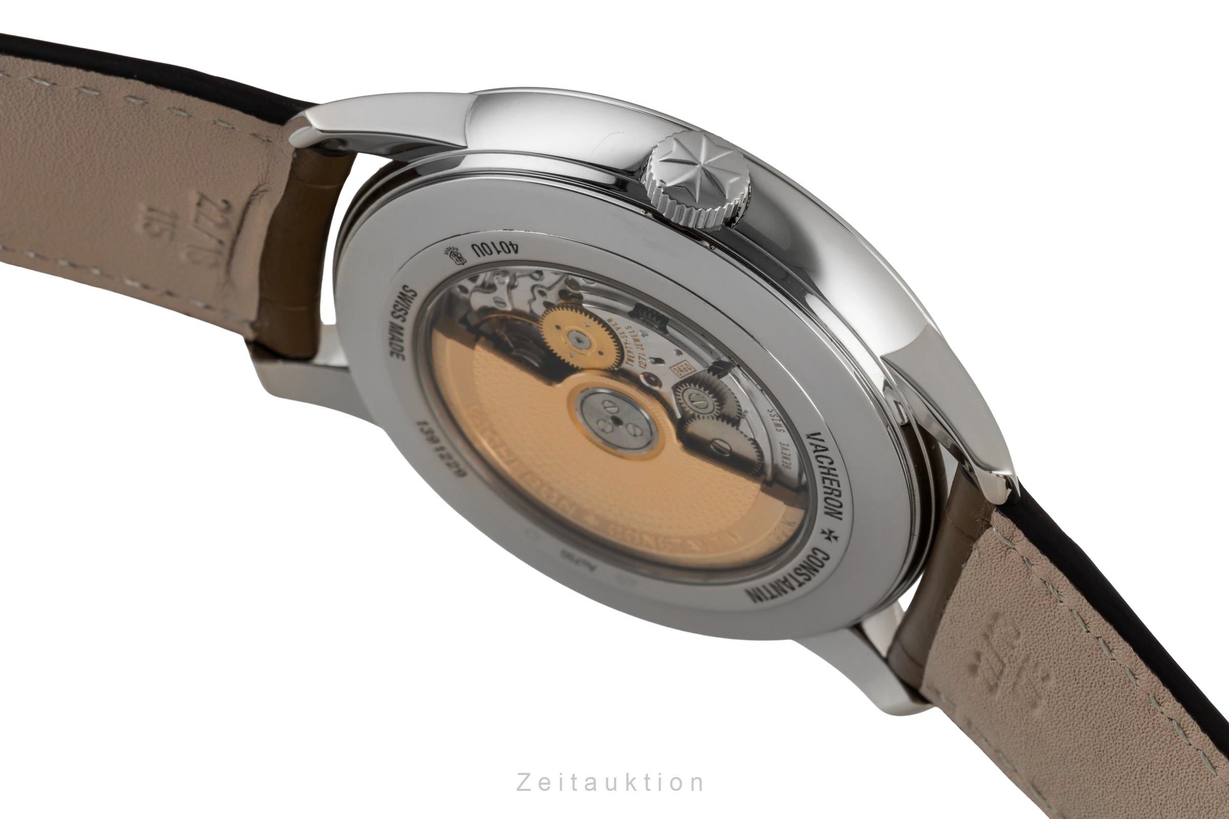 Vacheron & Constantin Patrimony oro bianco 18 ct automatismo orologio da uomo 4010 U LP: 56500EUR  [2604321]