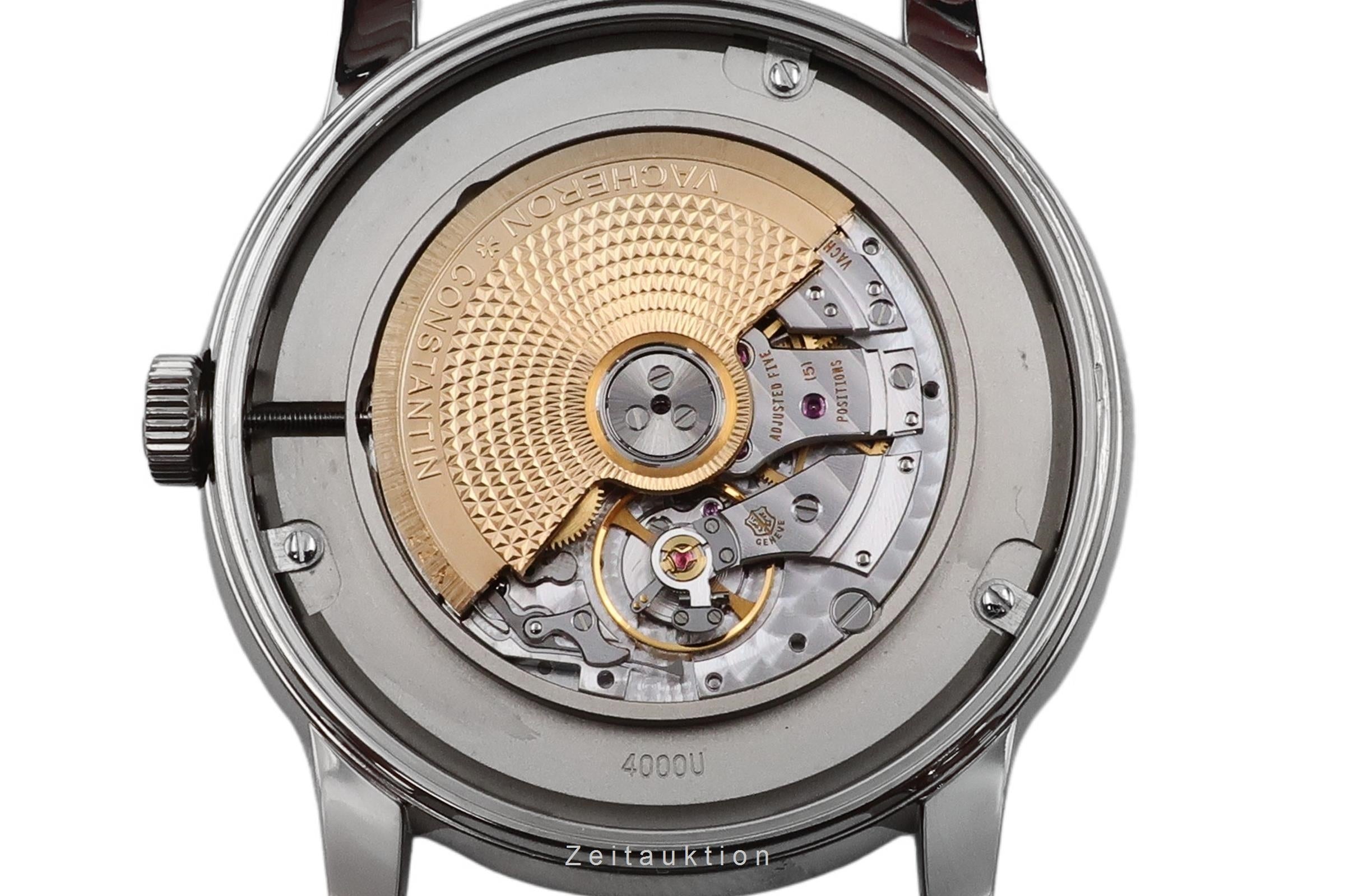 Vacheron & Constantin Patrimony oro bianco 18 ct automatismo orologio da uomo 4010 U LP: 56500EUR  [2604321]