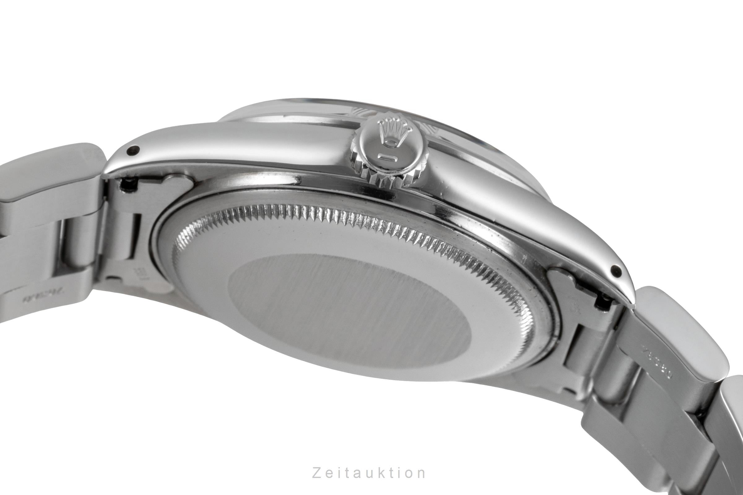 Rolex Datejust 36 Silver Pie Pan Dial Stahl Automatik Herrenuhr 1600 Klassiker [2604322]