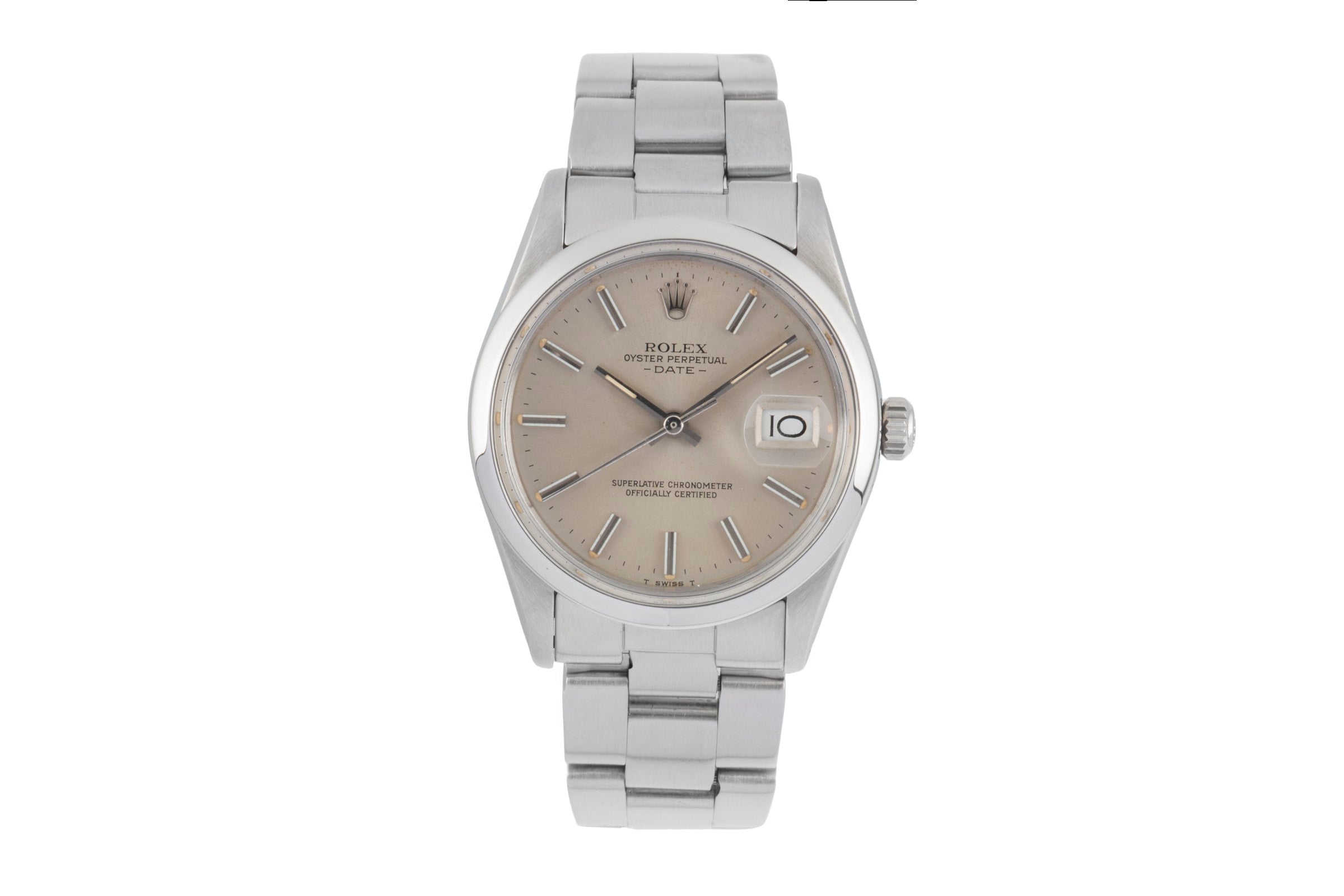 Rolex Date steel automatic men's watch 1500 Vintage  [2604323]