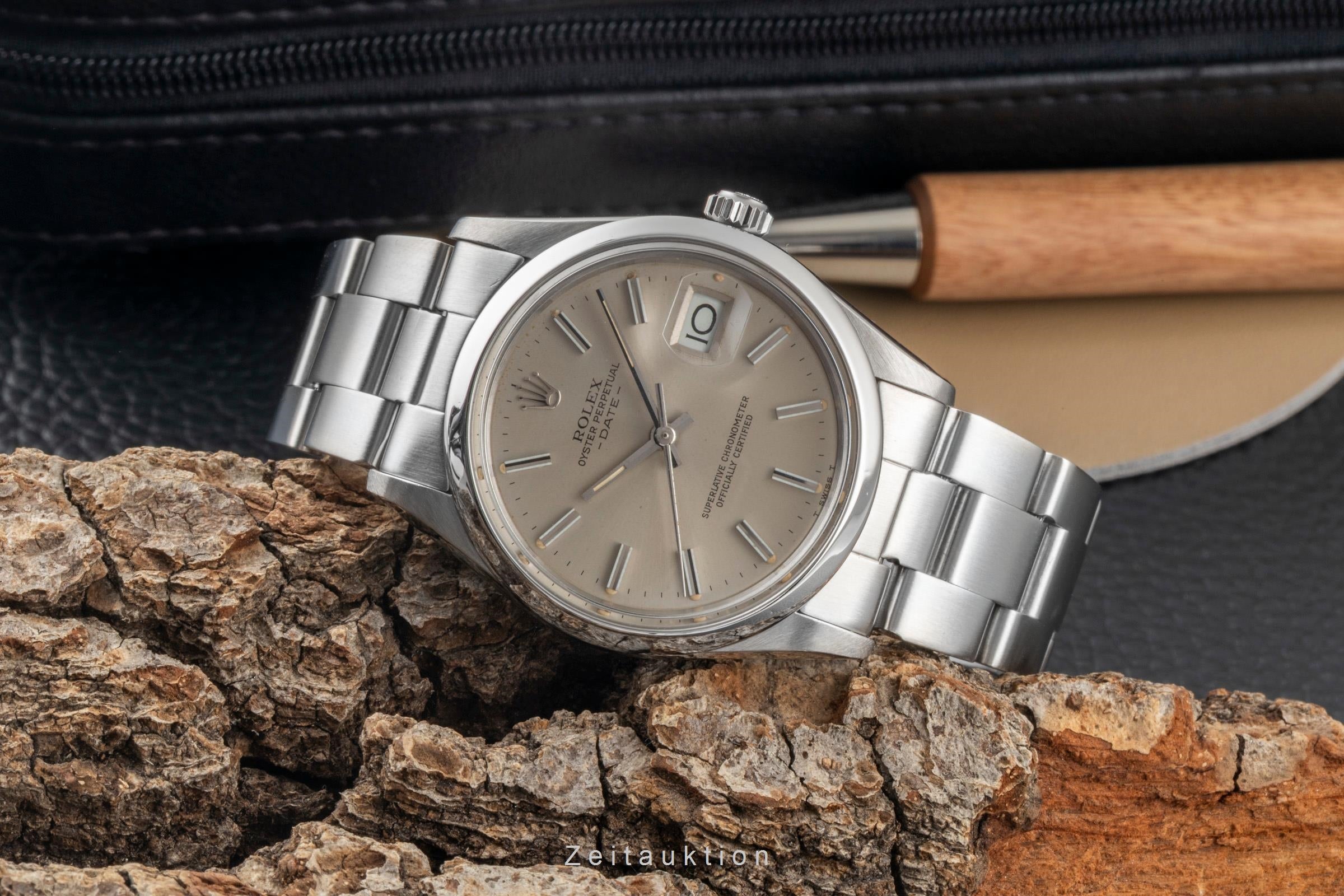 Rolex Date steel automatic men's watch 1500 Vintage  [2604323]