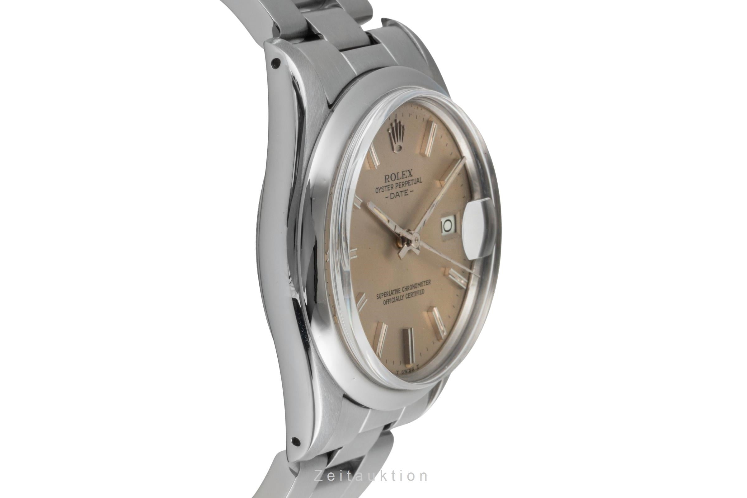 Rolex Date steel automatic men's watch 1500 Vintage  [2604323]