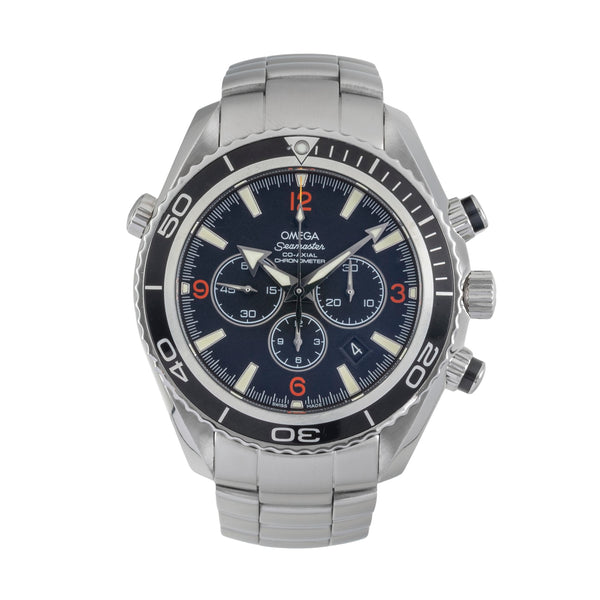 Omega Seamaster Planet Ocean Chronograph Stahl Automatik Ref 2210.51.00 Papers [2604324]