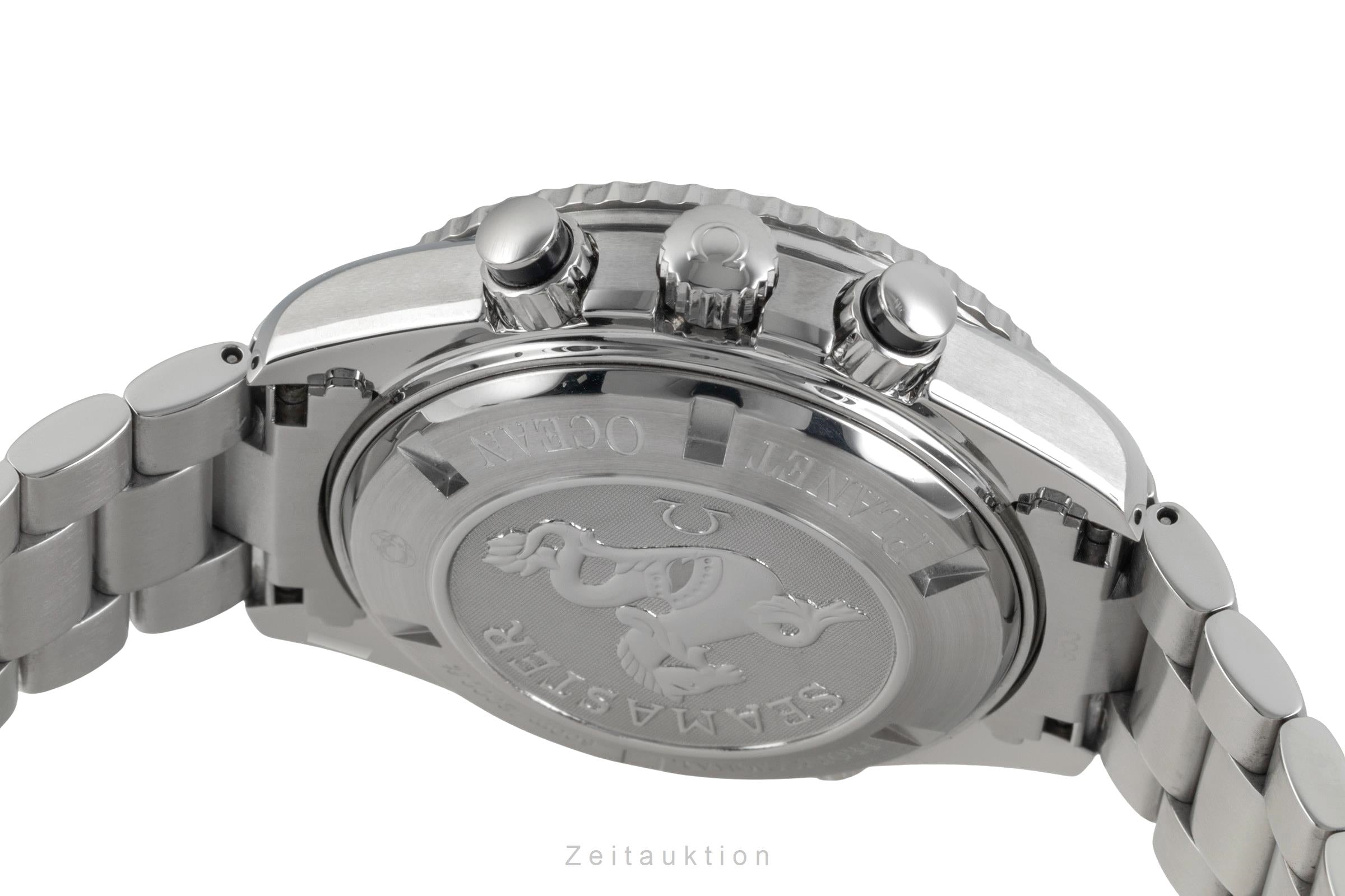 Omega Seamaster Planet Ocean Chronograph Stahl Automatik Ref 2210.51.00 Papers [2604324]