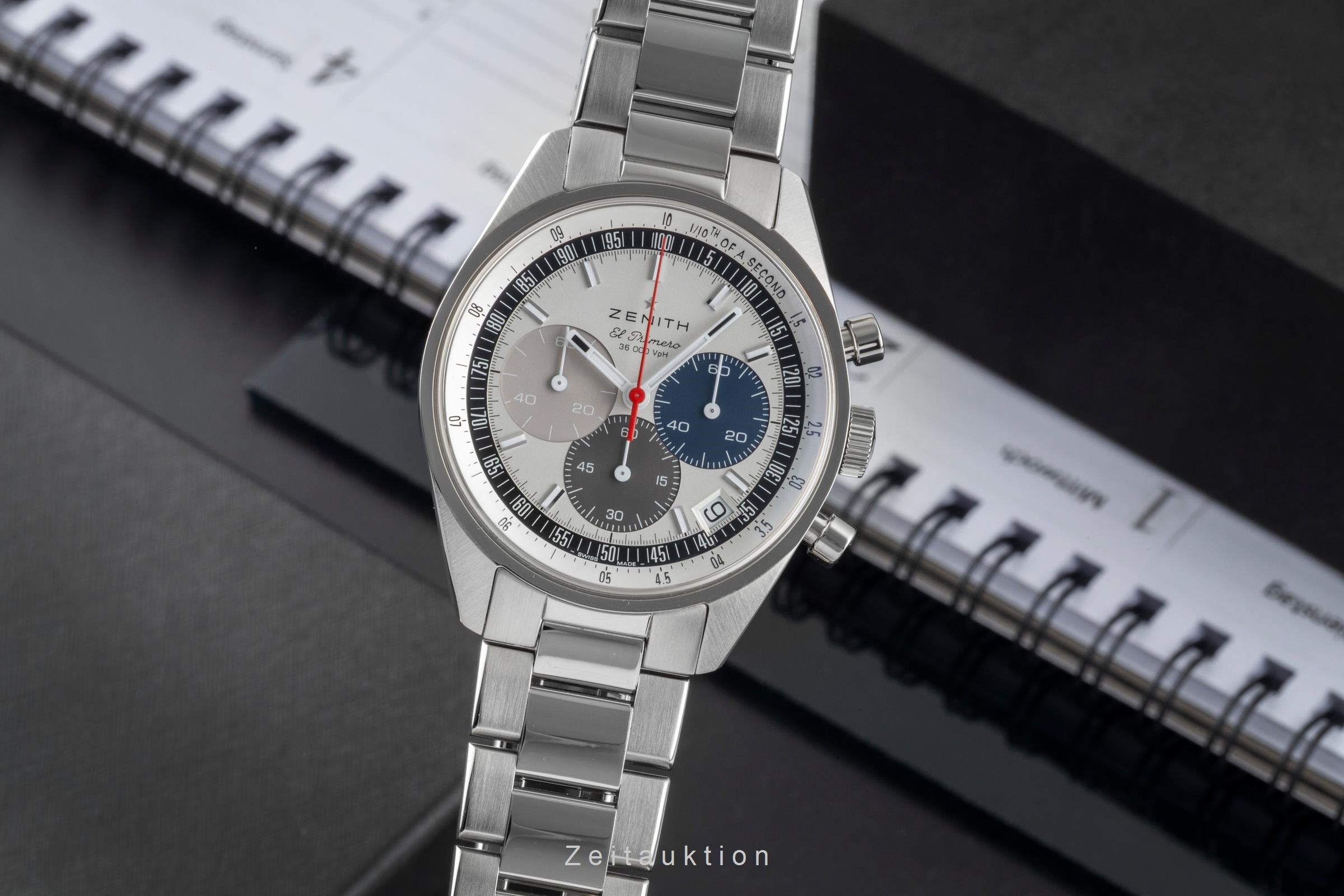 Zenith Chronomaster chronograph steel automatic men's watch 03.3200.3600/69.M3200 LP: 10800EUR  [2604325]