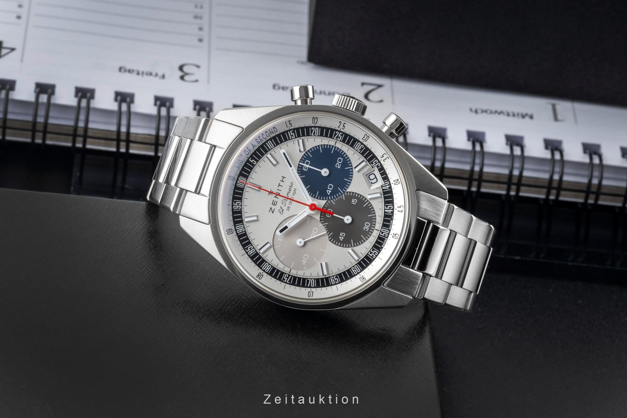 Zenith Chronomaster chronograph steel automatic men's watch 03.3200.3600/69.M3200 LP: 10800EUR  [2604325]