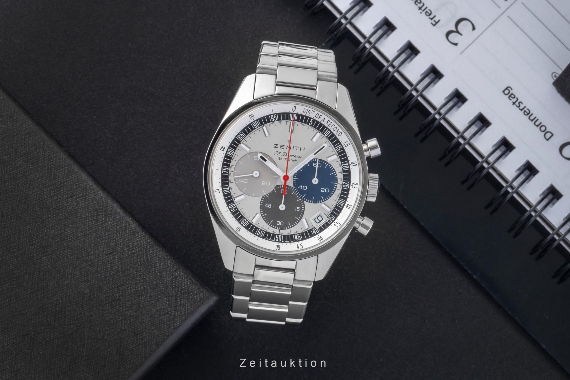 Zenith Chronomaster chronograph steel automatic men's watch 03.3200.3600/69.M3200 LP: 10800EUR  [2604325]
