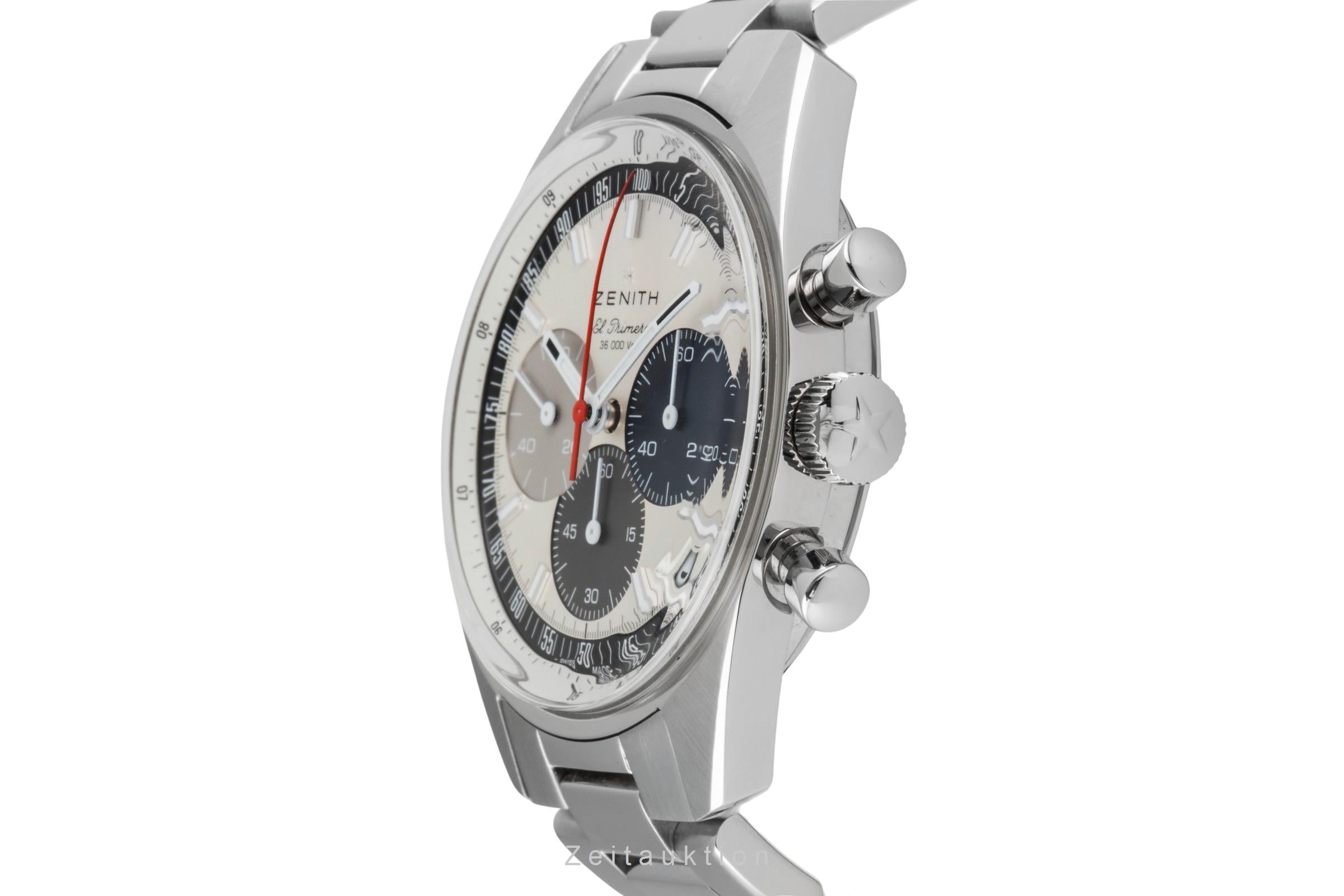 Zenith Chronomaster chronograph steel automatic men's watch 03.3200.3600/69.M3200 LP: 10800EUR  [2604325]
