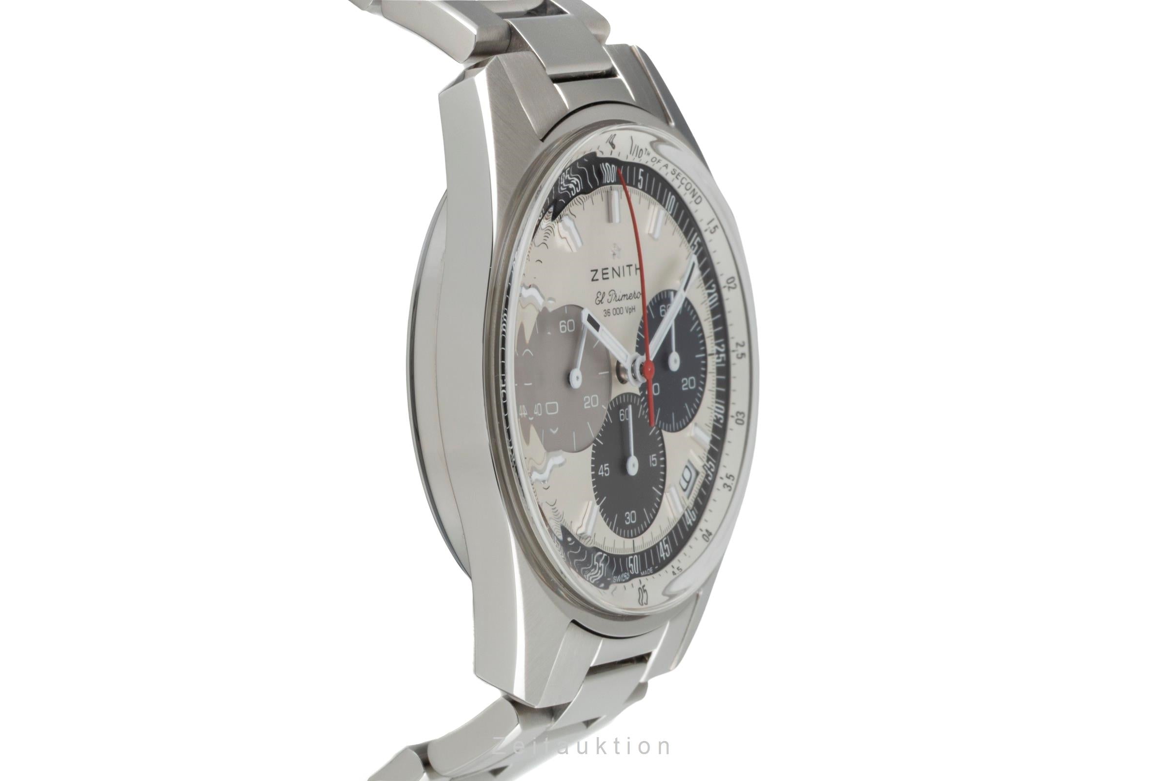 Zenith Chronomaster chronograph steel automatic men's watch 03.3200.3600/69.M3200 LP: 10800EUR  [2604325]