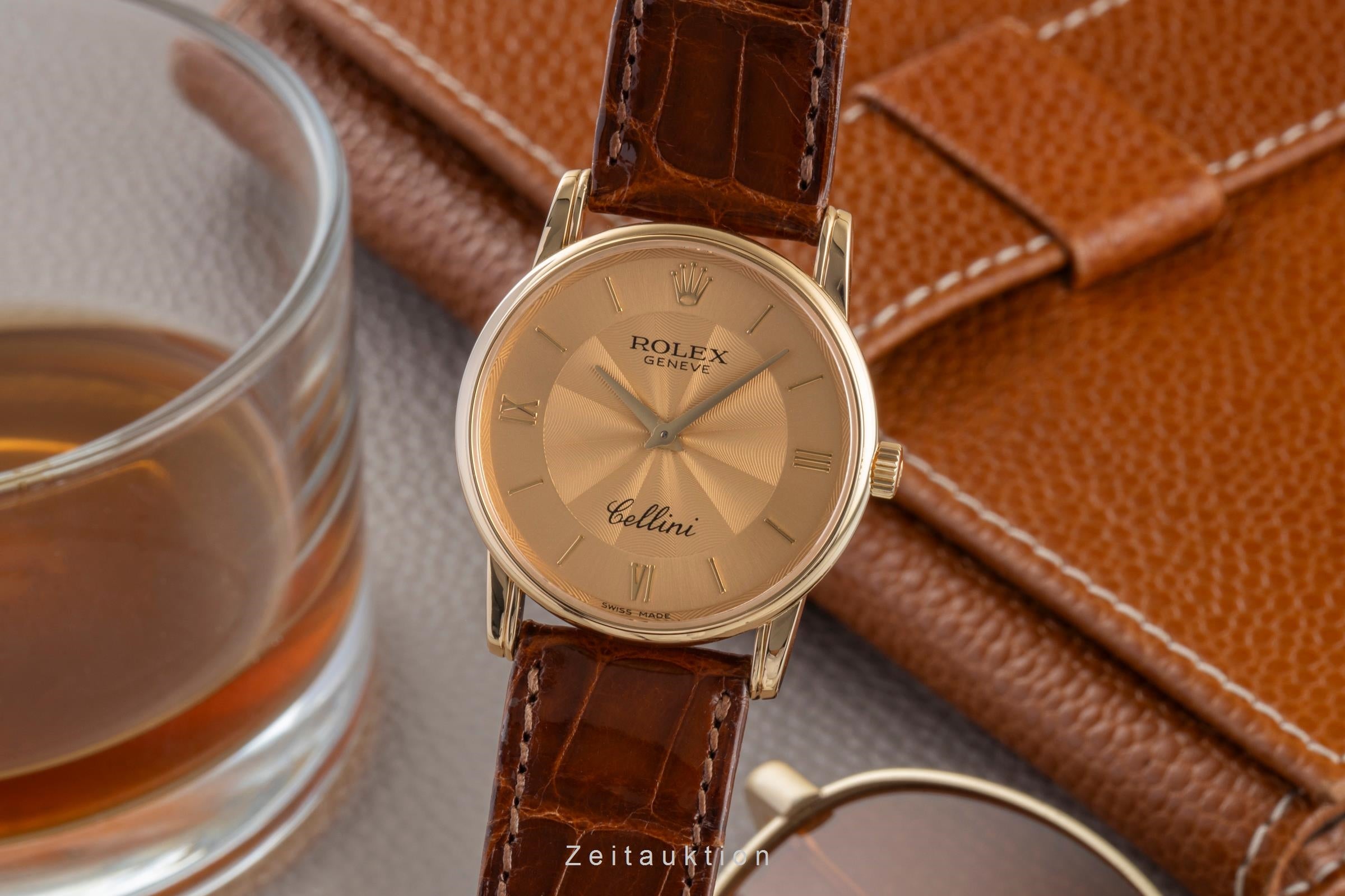 Rolex Cellini oro 18 ct carica manuale orologio da uomo 5116/8  [2604326]