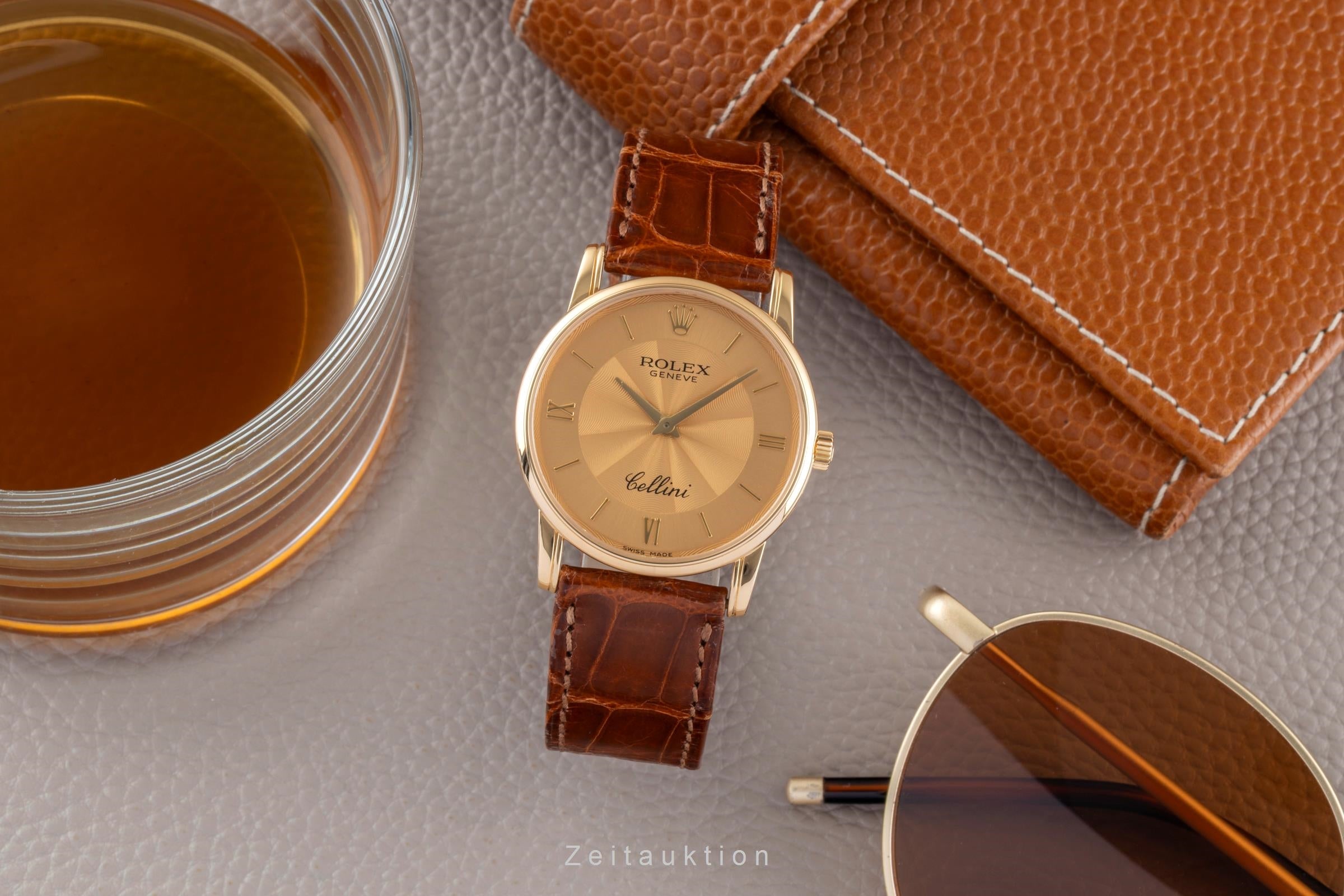Rolex Cellini 18 ct gold manual winding men's watch 5116/8  [2604326]