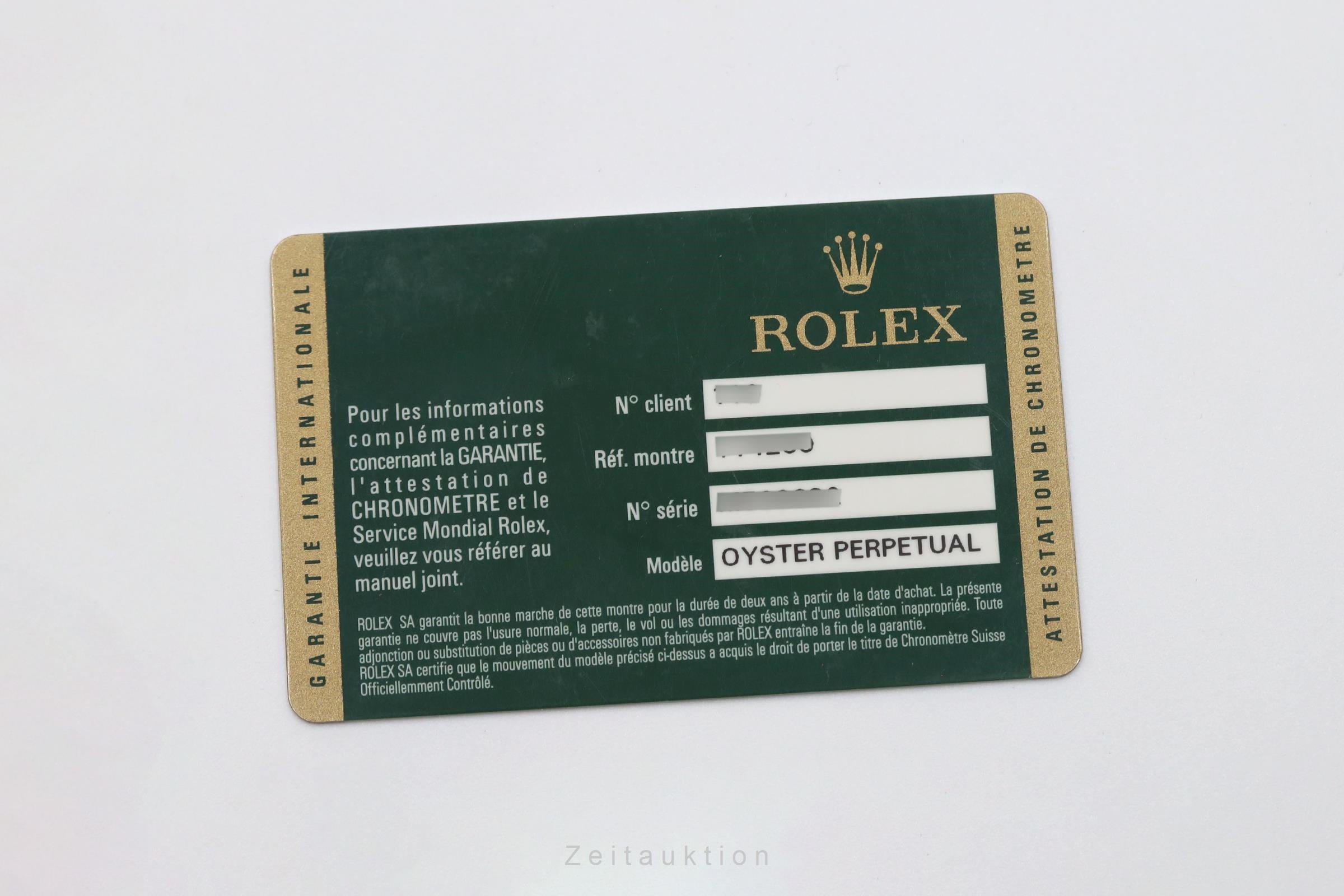 Rolex Air King 34 White 3-6-9 Dial Automatik Herrenuhr Ref. 114200 Papiere 2008 [2604329]
