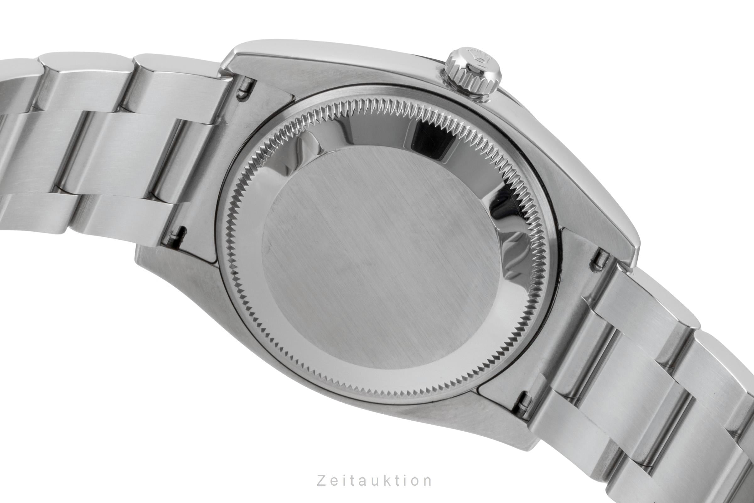 Rolex Air King 34 White 3-6-9 Dial Automatik Herrenuhr Ref. 114200 Papiere 2008 [2604329]