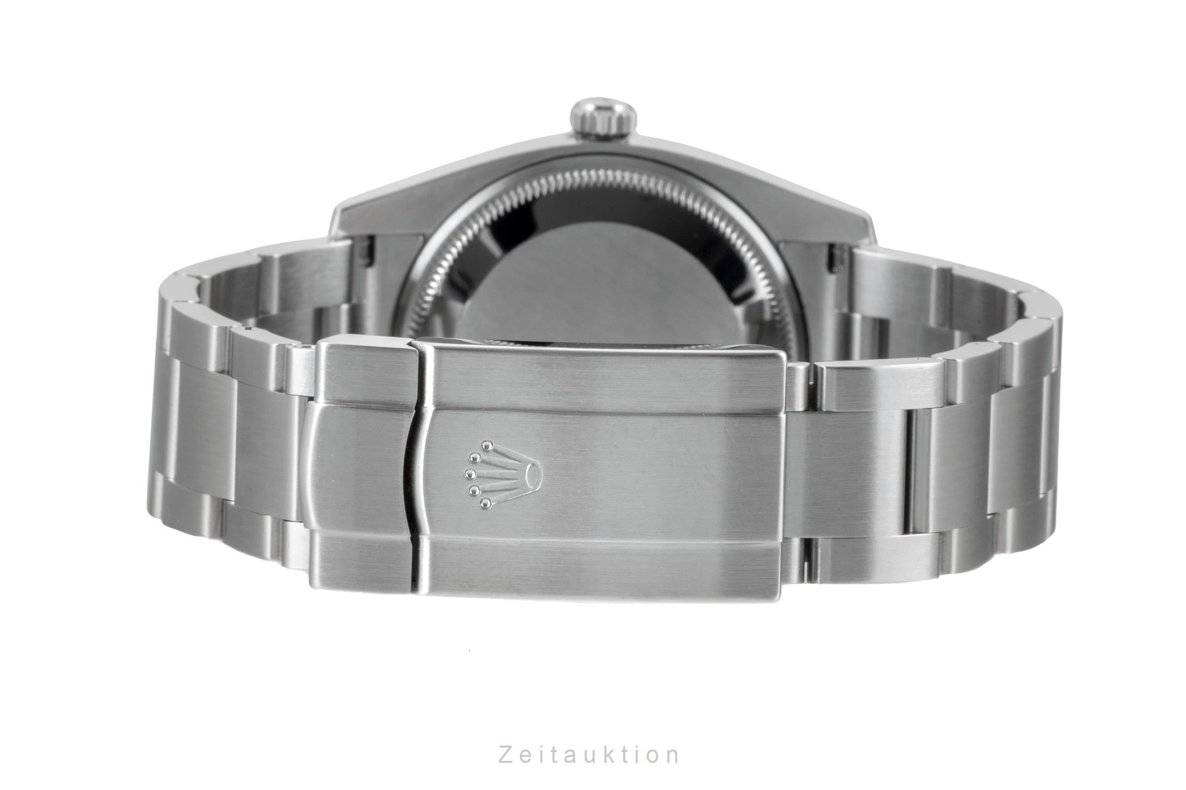 Rolex Air King 34 White 3-6-9 Dial Automatik Herrenuhr Ref. 114200 Papiere 2008 [2604329]