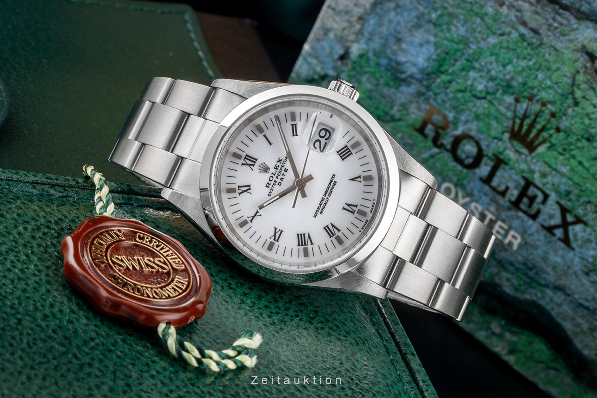 Rolex Date acier automatique montre pour hommes 15200  [2604330]