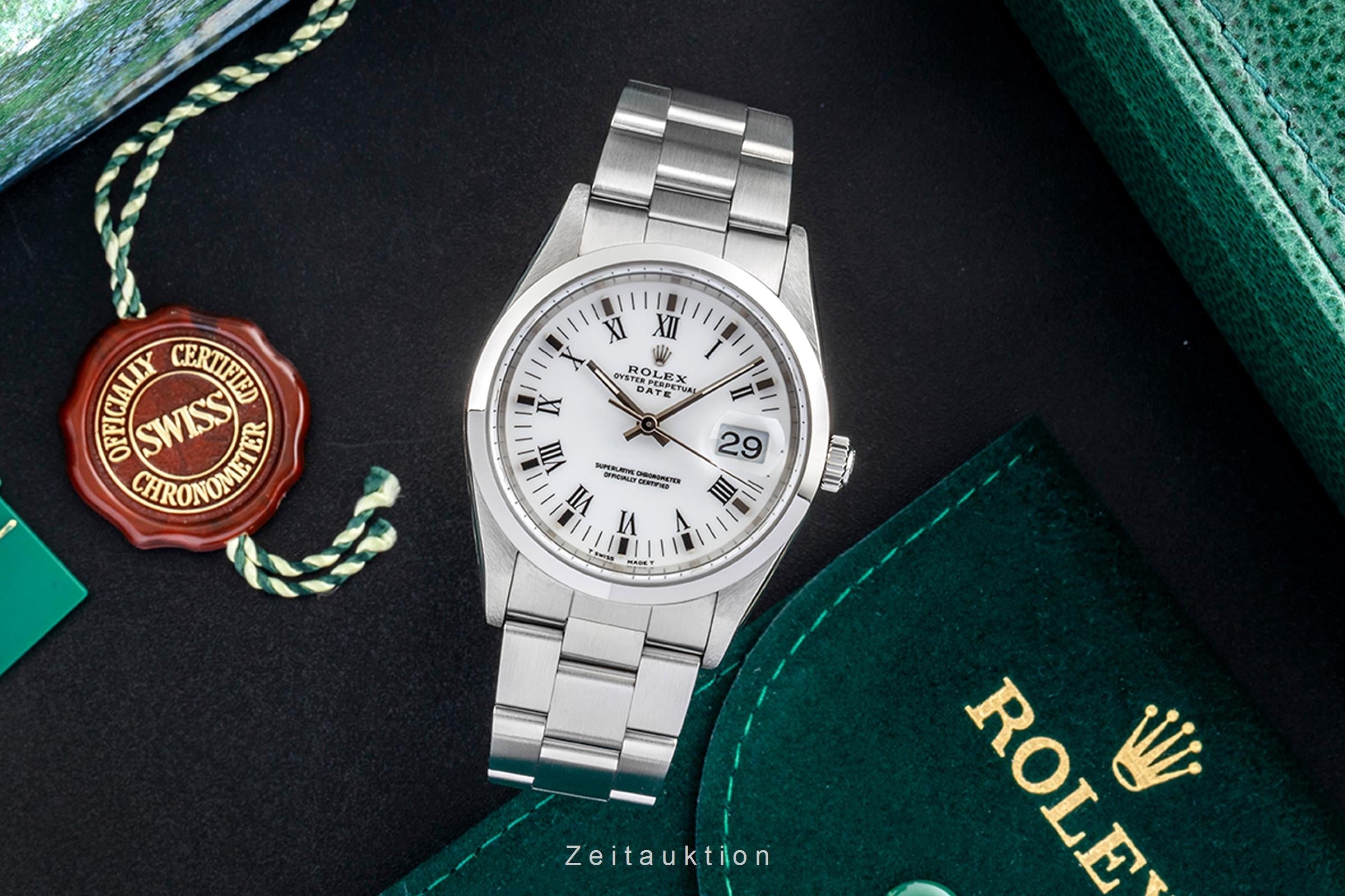 Rolex Date acier automatique montre pour hommes 15200  [2604330]