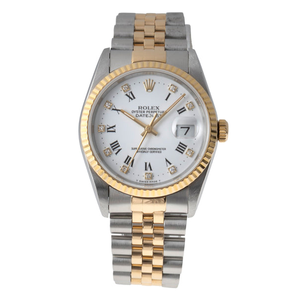 Rolex Datejust steel / gold automatic men's watch 16233  [2604332]