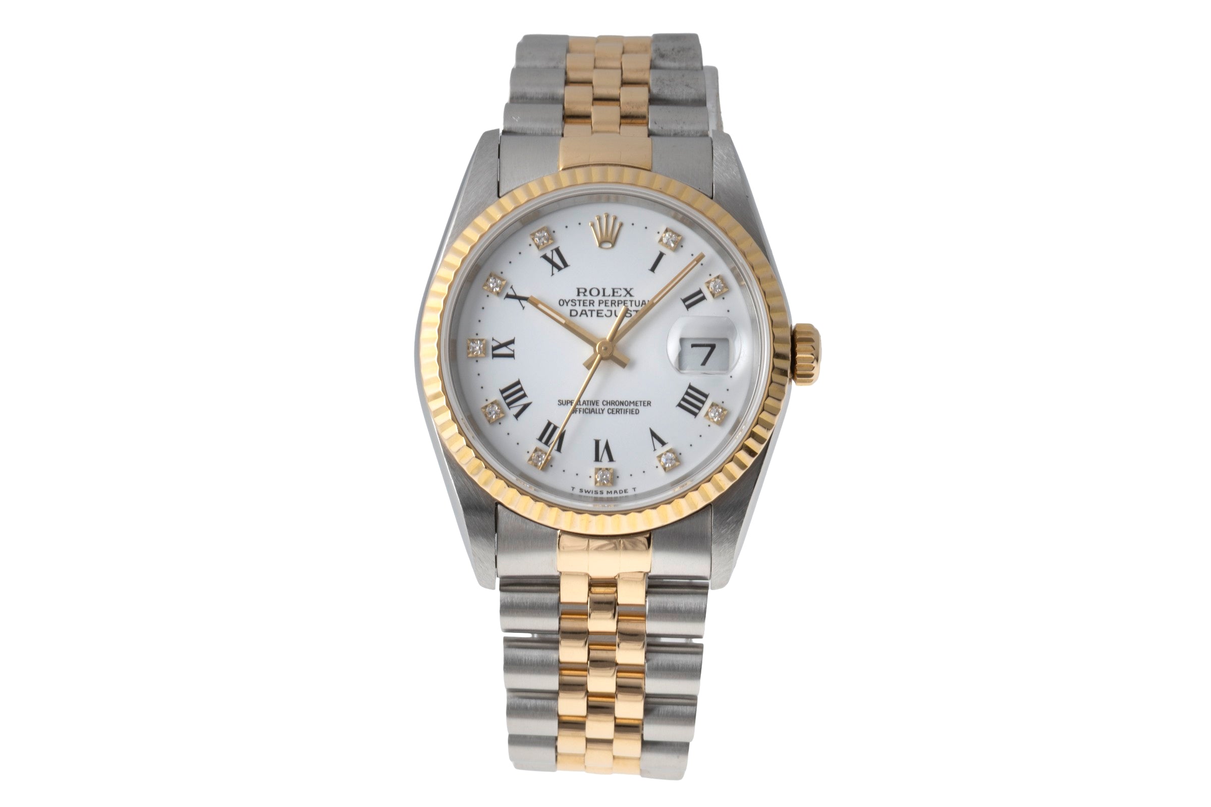 Rolex Datejust acero / oro automático reloj para caballeros 16233  [2604332]