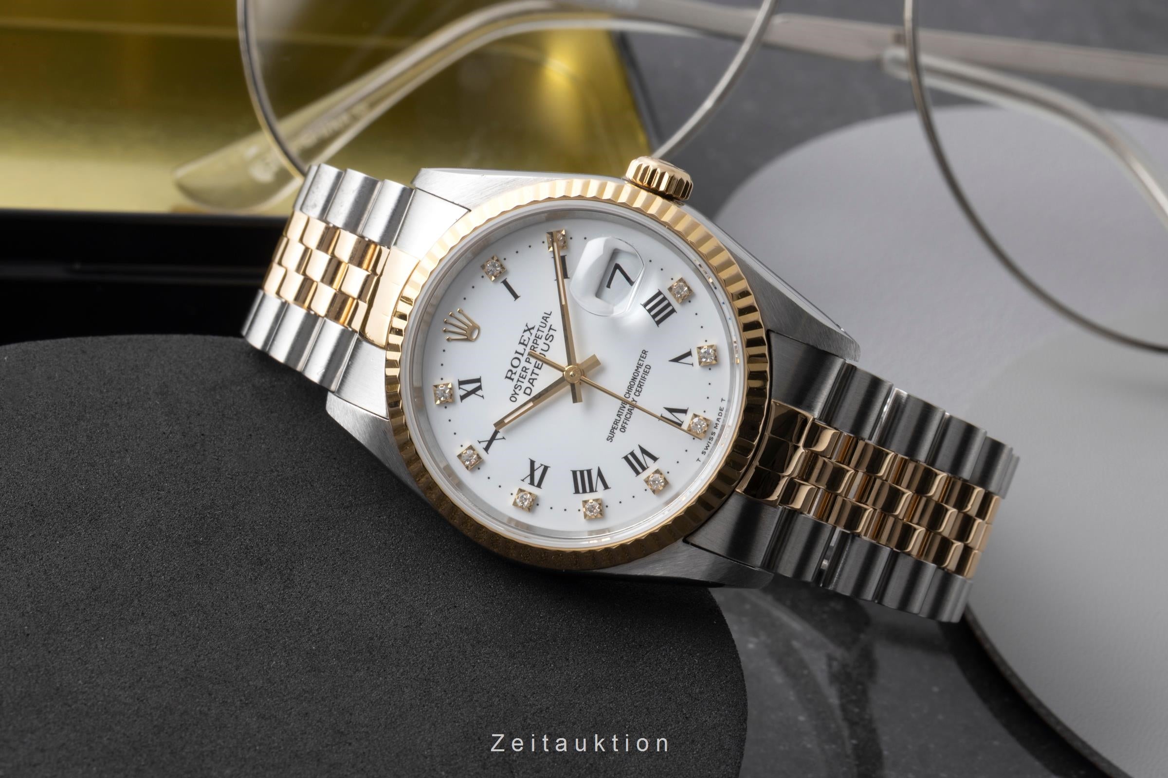 Rolex Datejust steel / gold automatic men's watch 16233  [2604332]