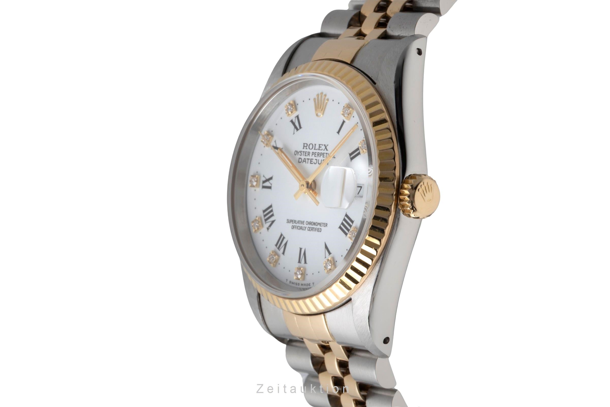 Rolex Datejust steel / gold automatic men's watch 16233  [2604332]