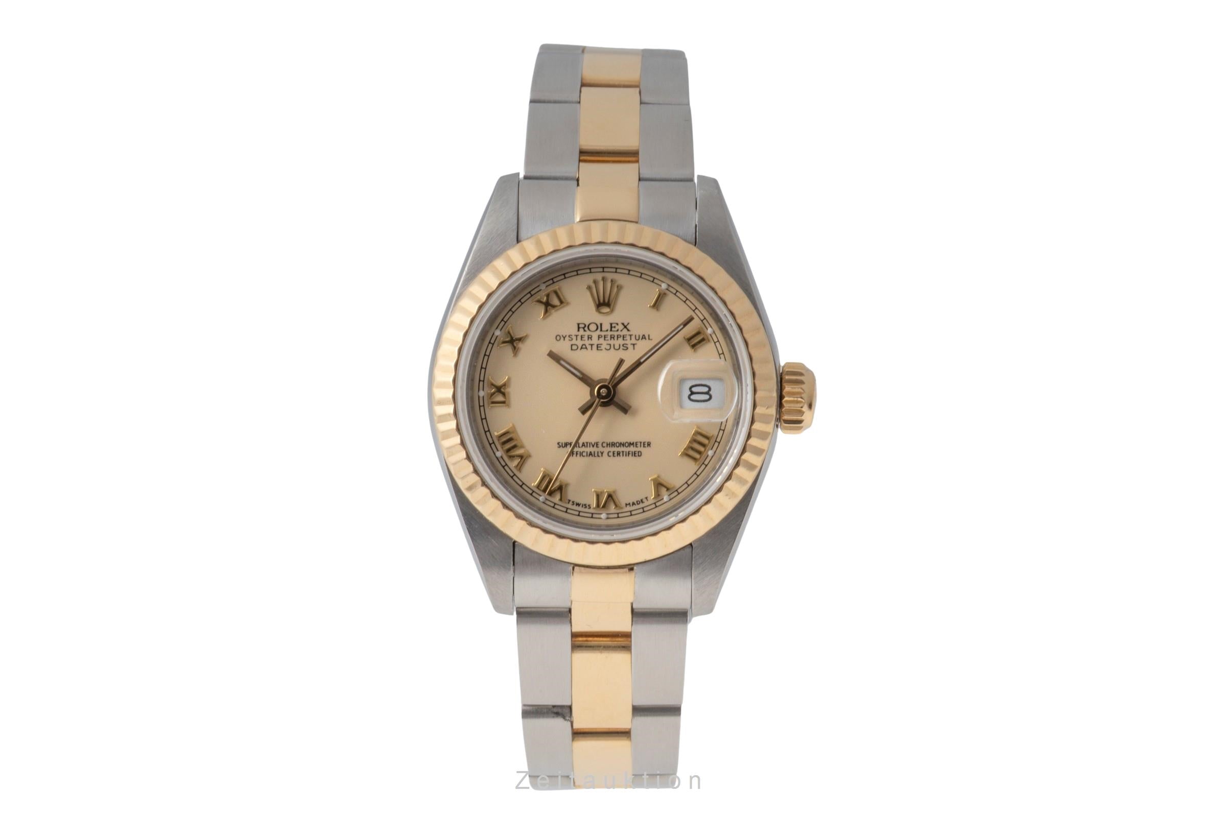 Rolex Lady Datejust acero / oro automático reloj para damas  69173 Vintage  [2604334]