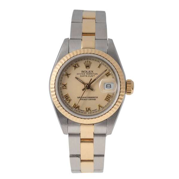 Rolex Lady Datejust acero / oro automático reloj para damas  69173 Vintage  [2604334]
