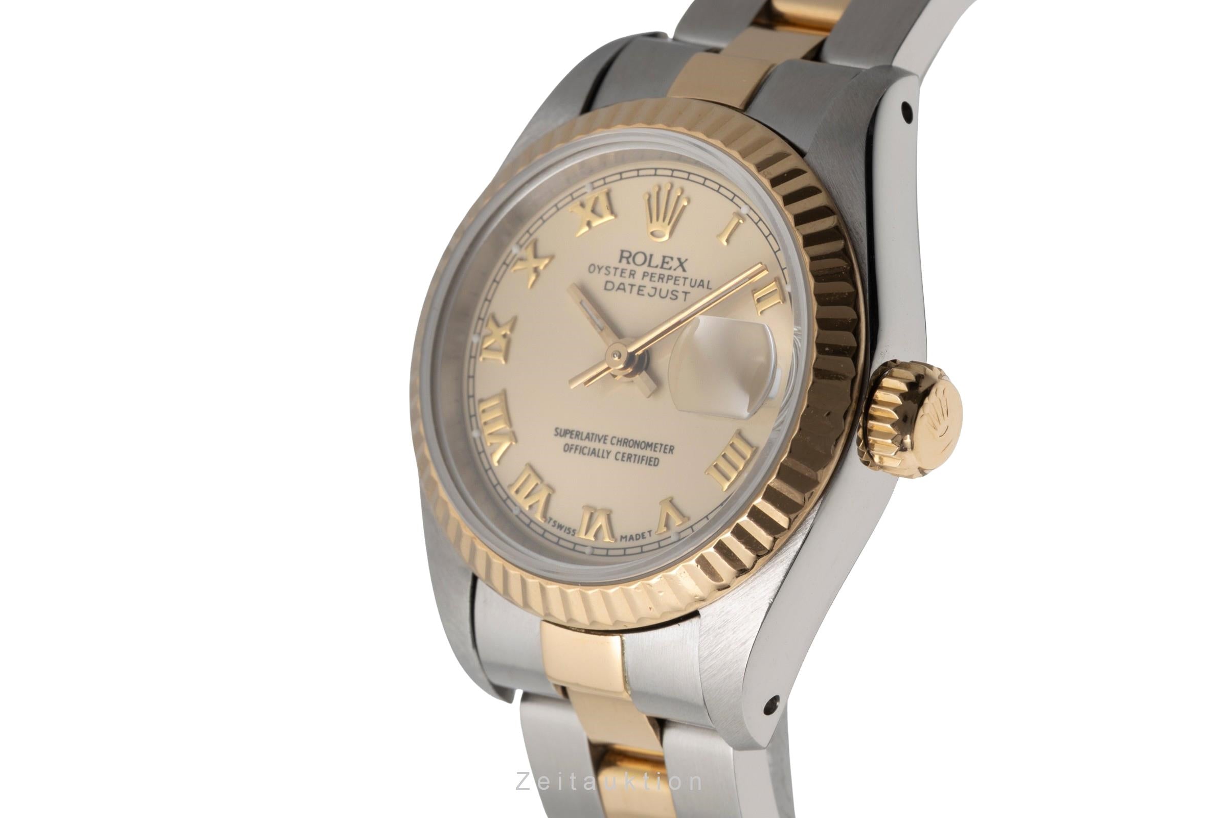 Rolex Lady Datejust acero / oro automático reloj para damas  69173 Vintage  [2604334]