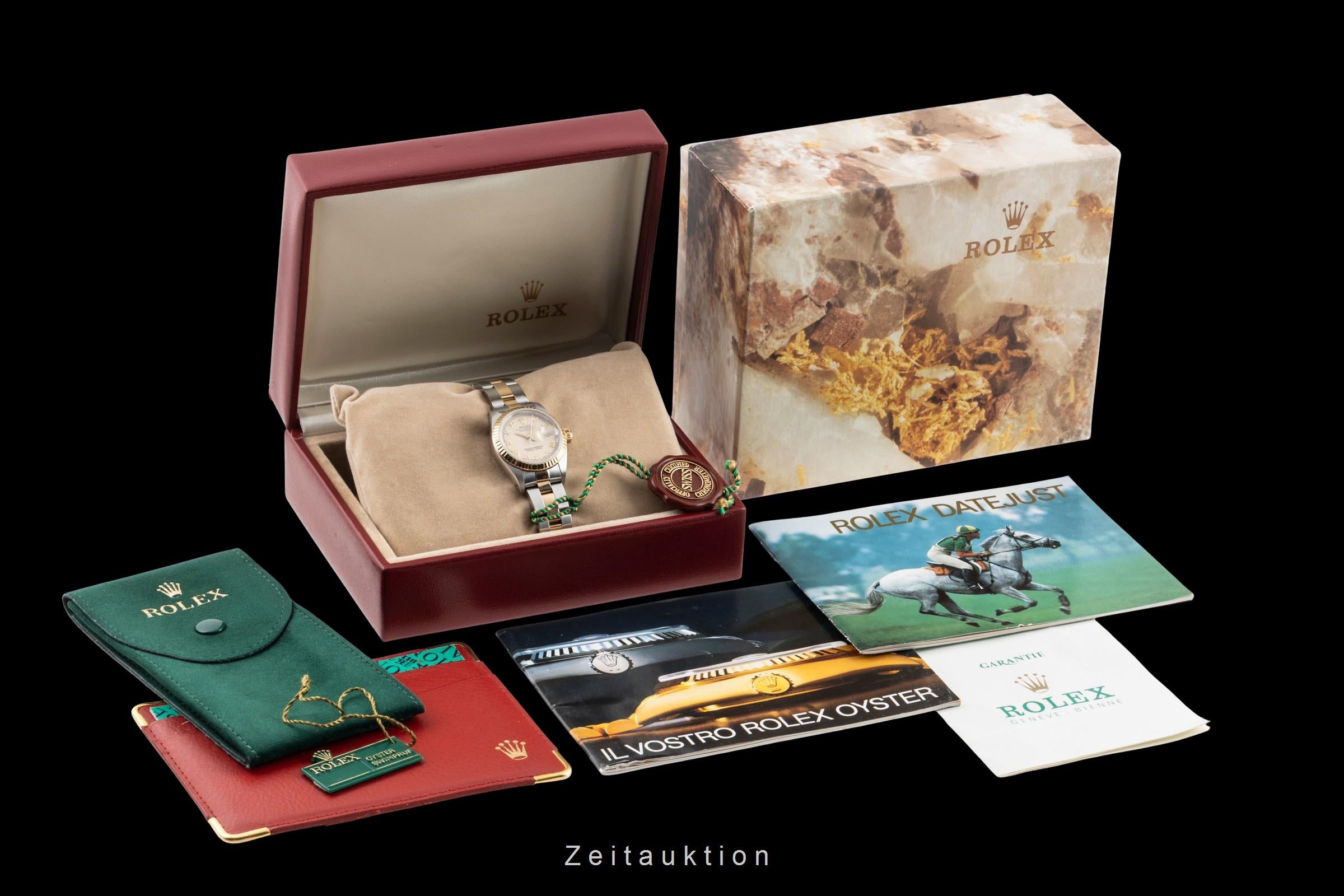 Rolex Lady Datejust acero / oro automático reloj para damas  69173 Vintage  [2604334]