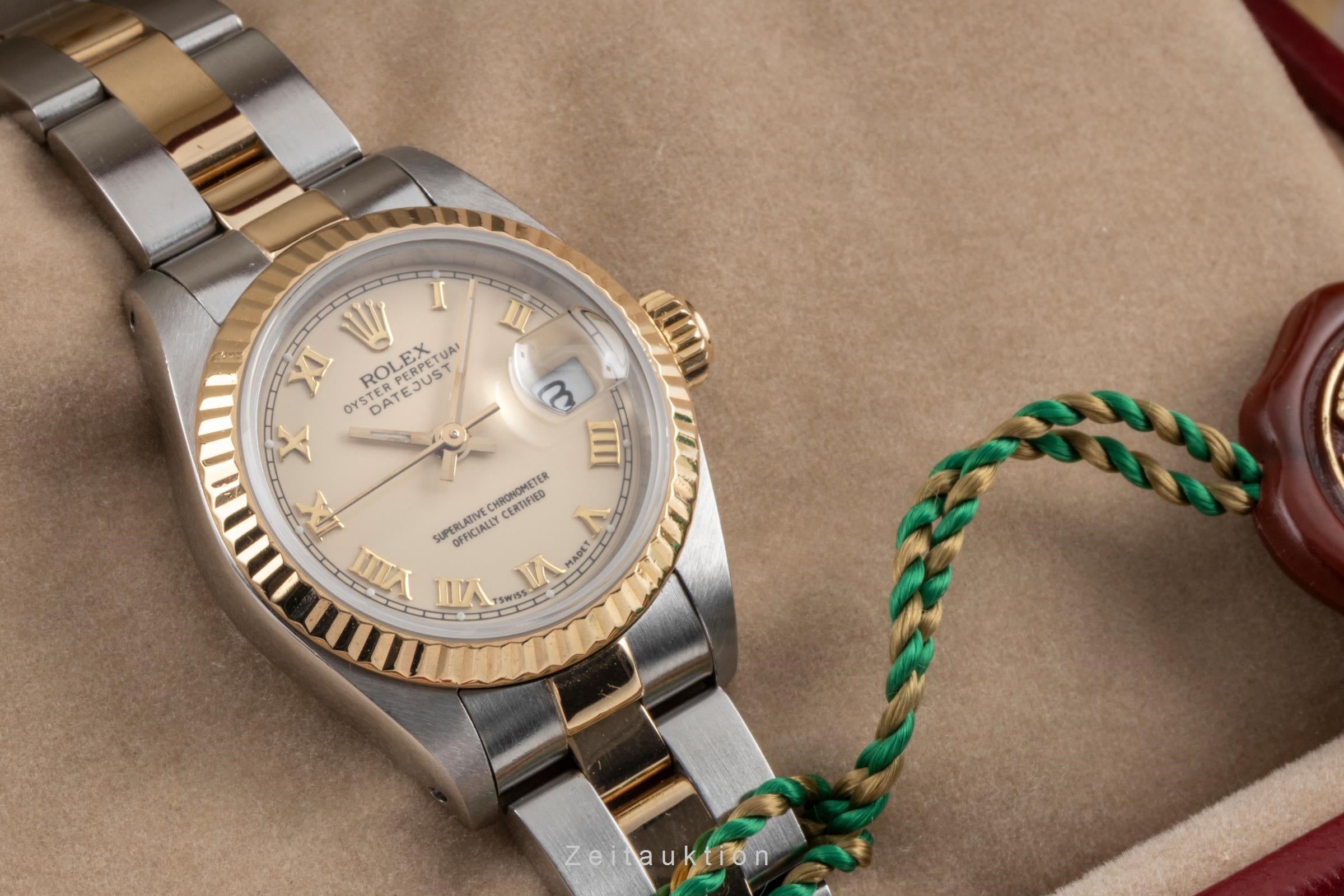 Rolex Lady Datejust acero / oro automático reloj para damas  69173 Vintage  [2604334]