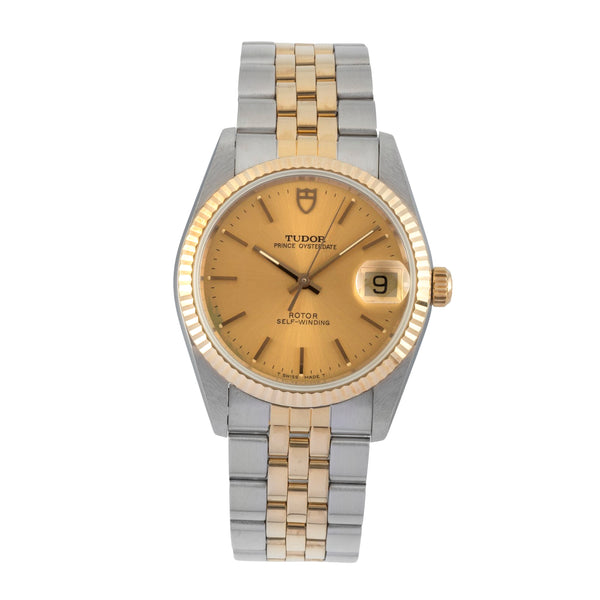 Tudor Prince Oysterdate acciaio / oro automatismo orologio da uomo 74033  [2604335]