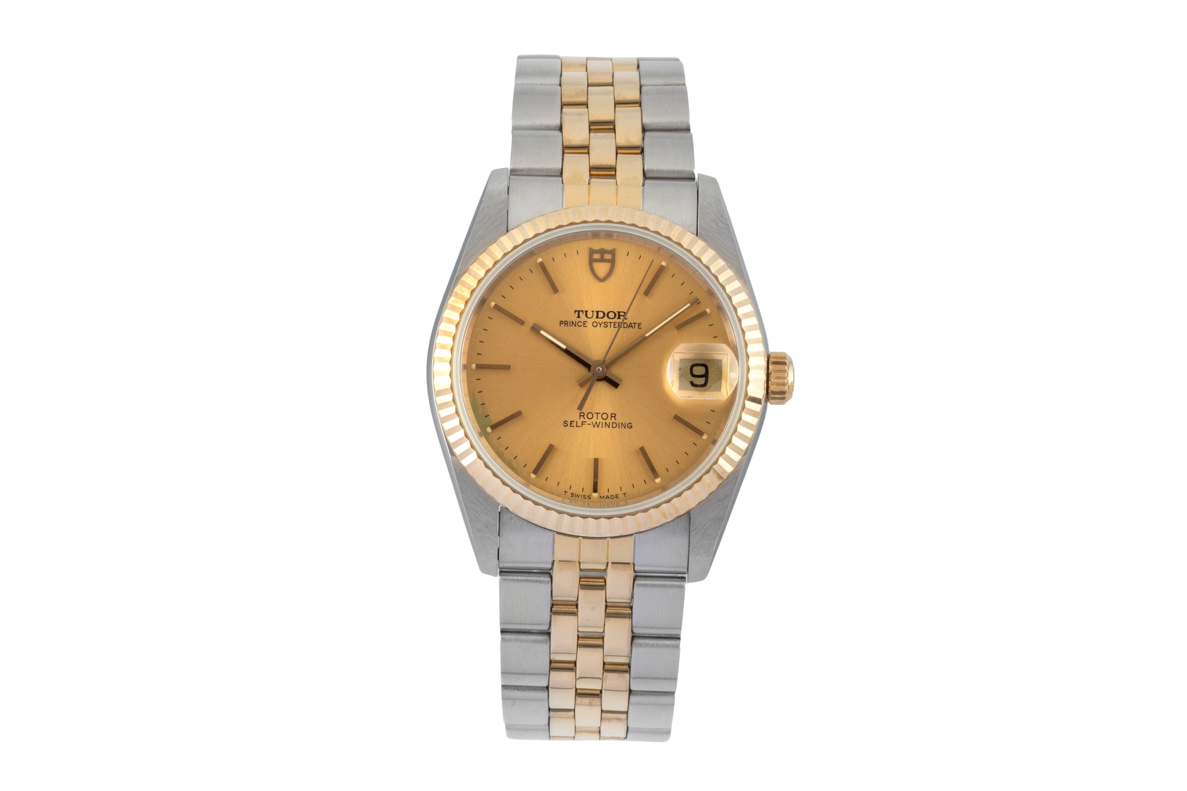 Tudor Prince Oysterdate acciaio / oro automatismo orologio da uomo 74033  [2604335]